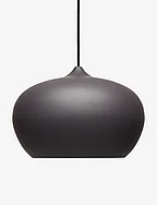 Apple large pendant - MATT BLACK