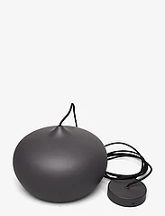 humble LIVING - Apple large pendant - lampes suspendues - matt black - 1