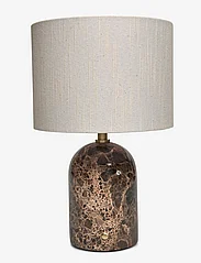humble LIVING - Flair small Table Lamp - bordslampor - brown, natural - 0
