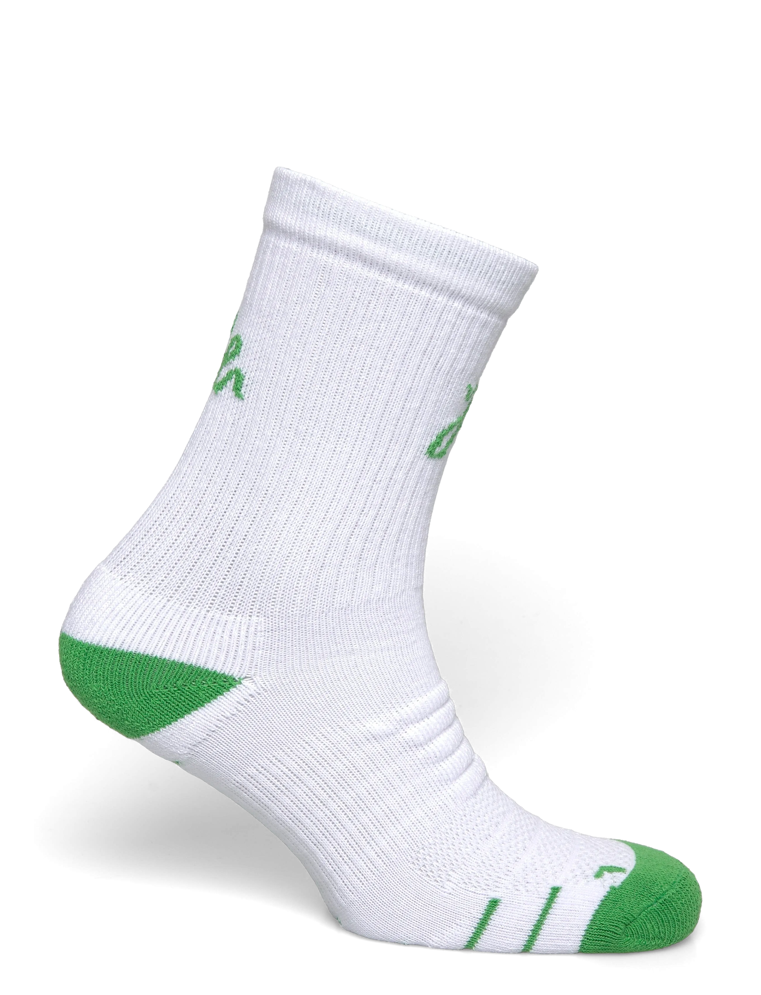Humbleton - Padel Tech Socks - lowest prices - white/green - 2