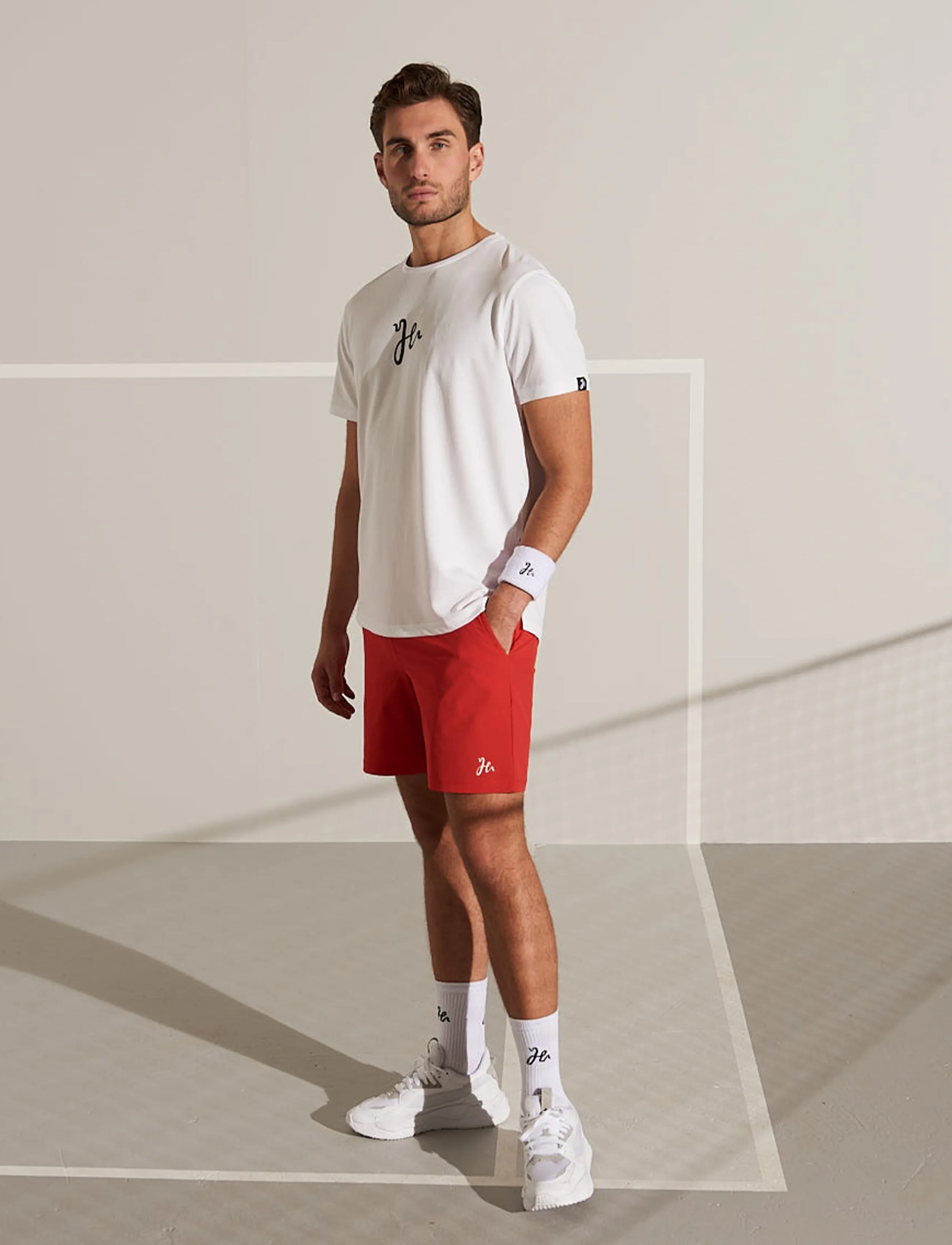 Humbleton - Stryker Classic Performance Shorts - træningsshorts - red - 2