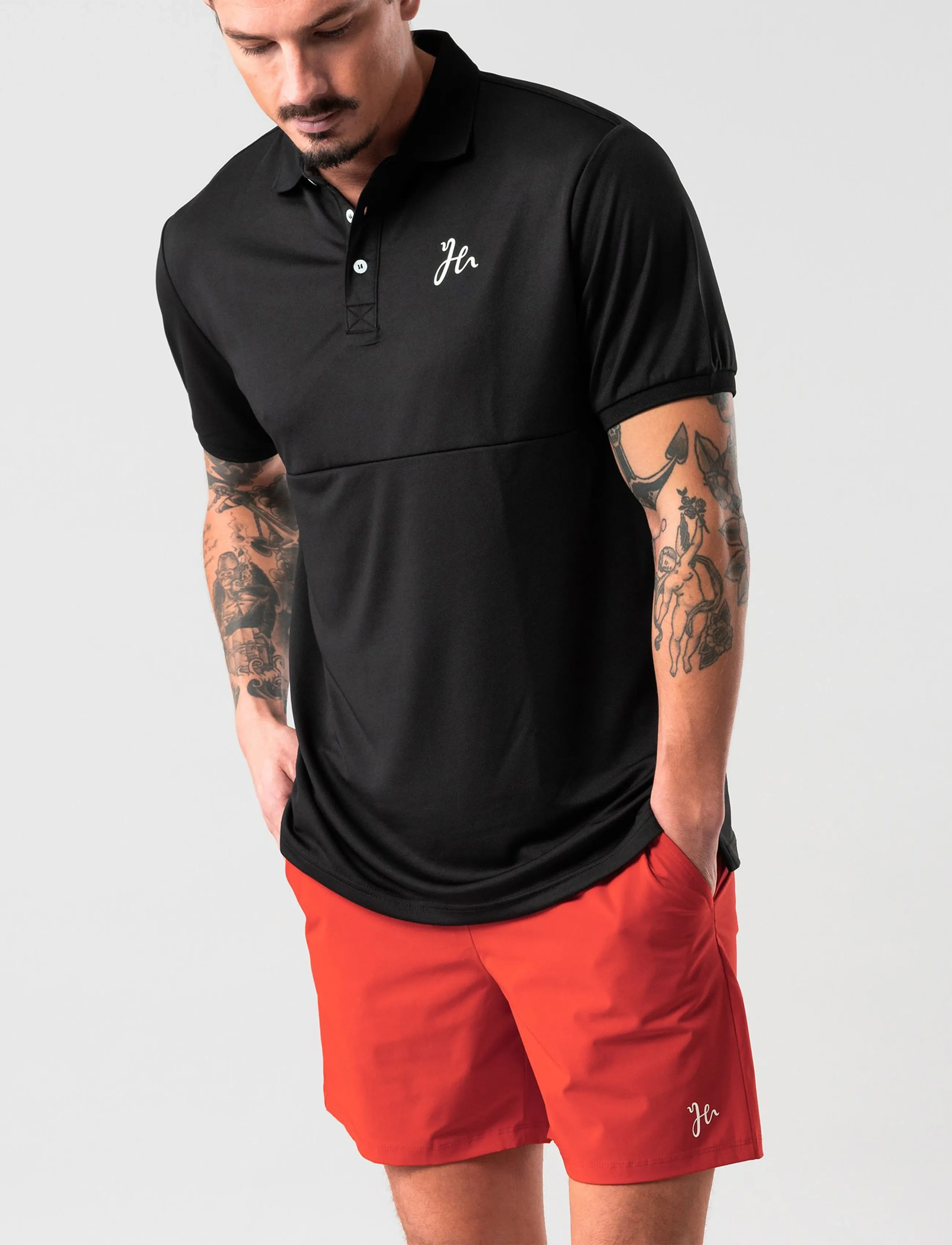 Humbleton - Pista Polo - kortærmede poloer - black - 4