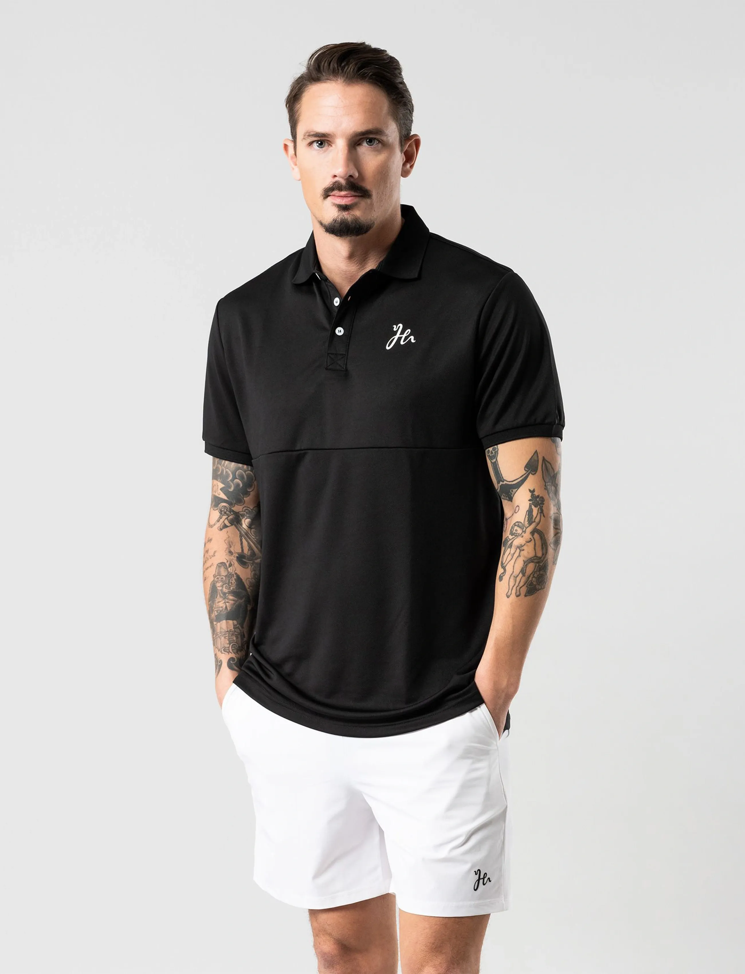 Humbleton - Pista Polo - kortærmede poloer - black - 5