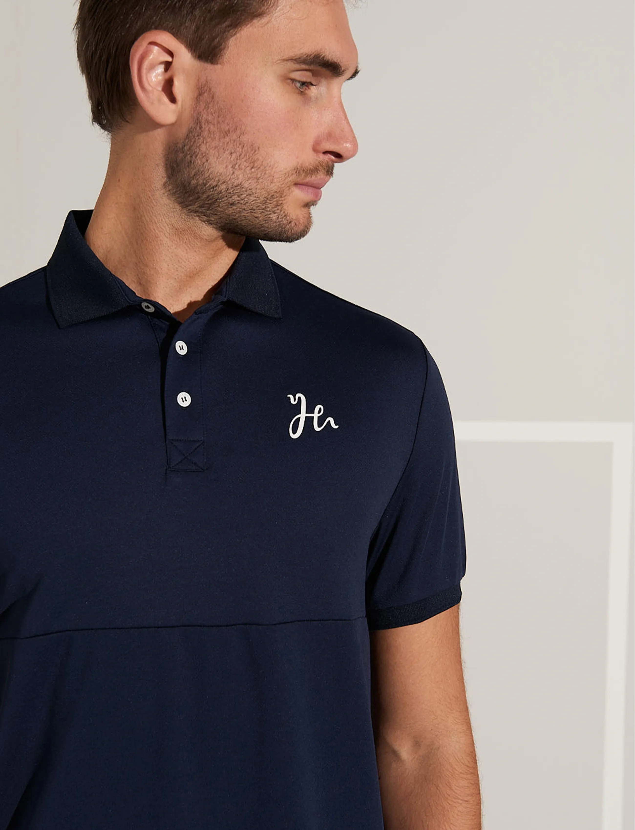 Humbleton - Pista Polo - kortærmede poloer - navy - 3