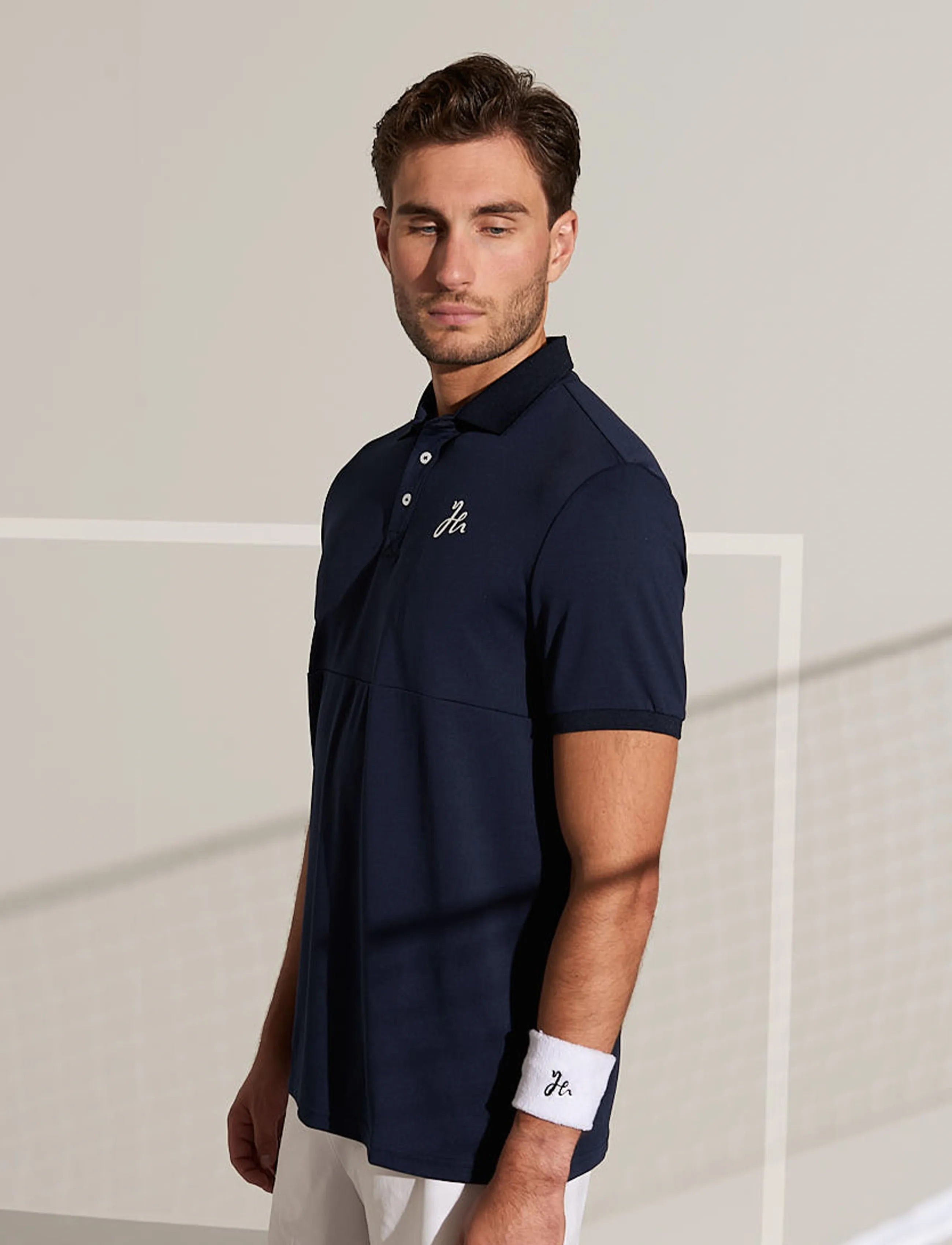 Humbleton - Pista Polo - kortærmede poloer - navy - 4