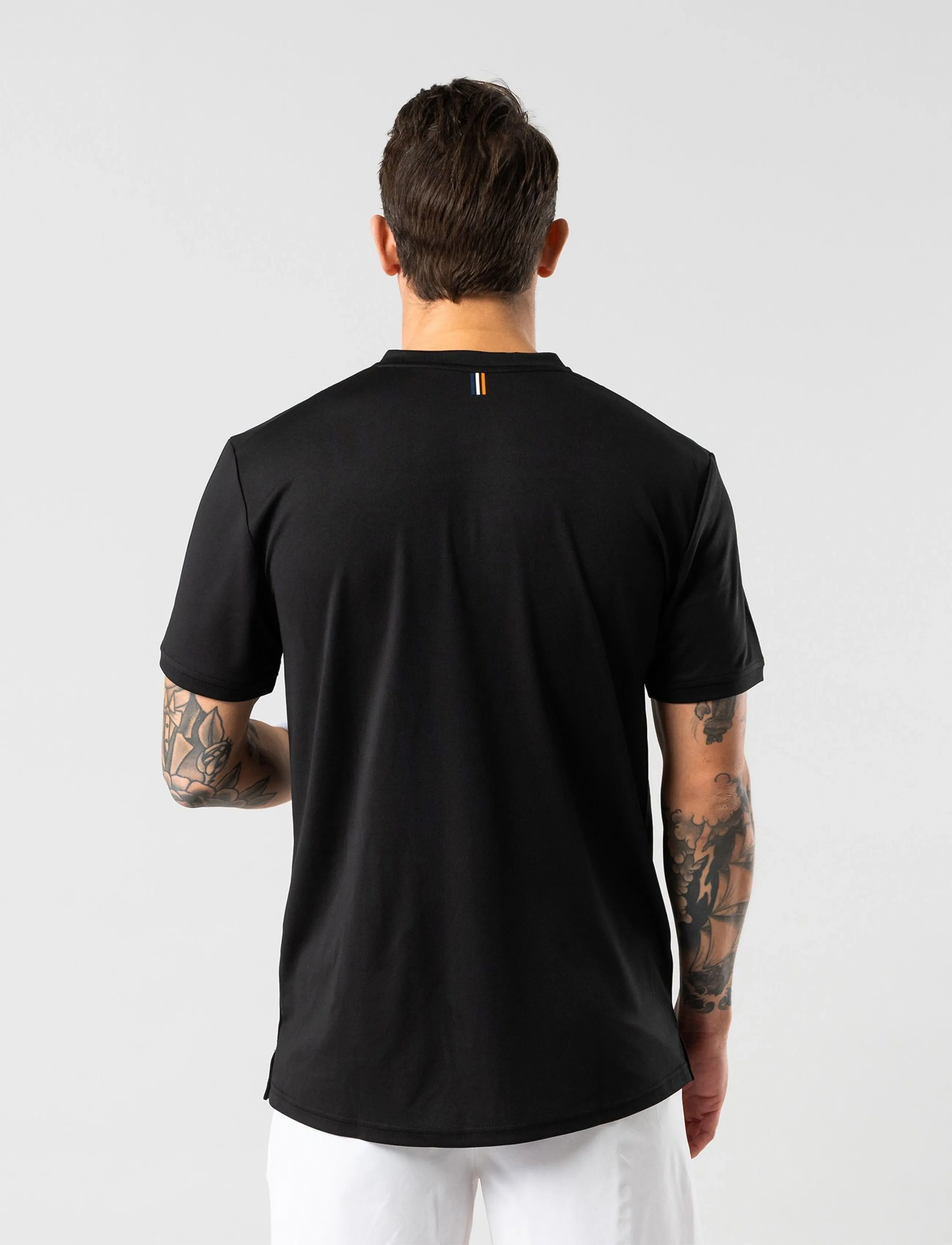Humbleton - Mr Henley V2 - t-shirts - black - 3