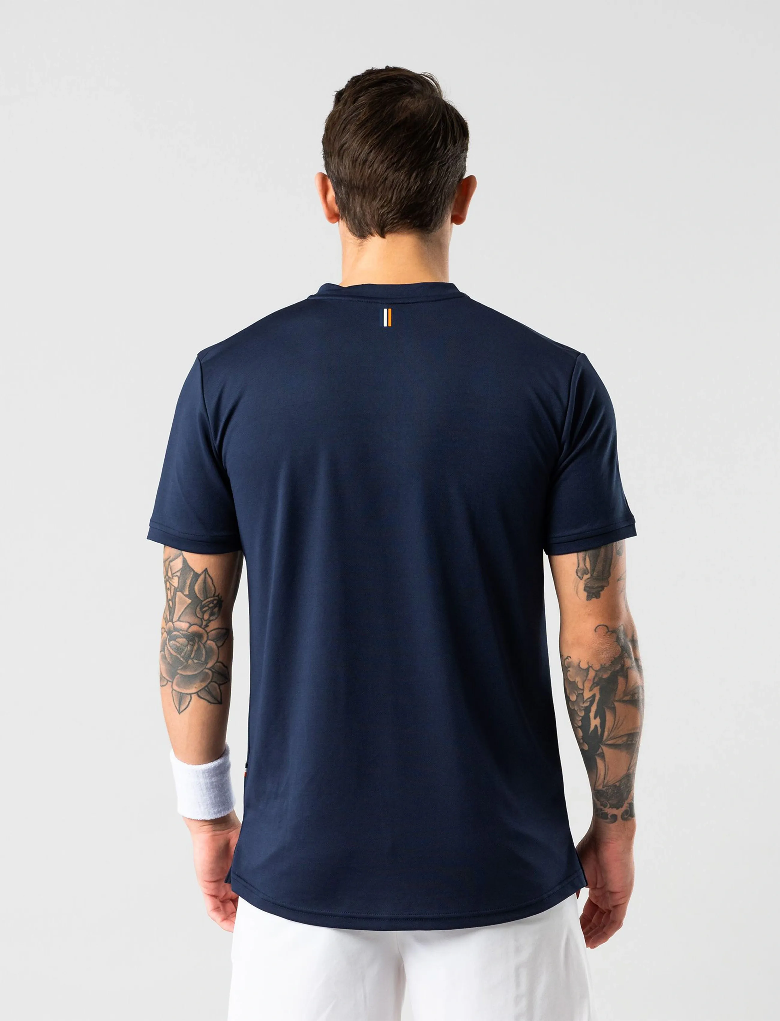 Humbleton - Mr Henley V2 - t-shirts - navy - 3