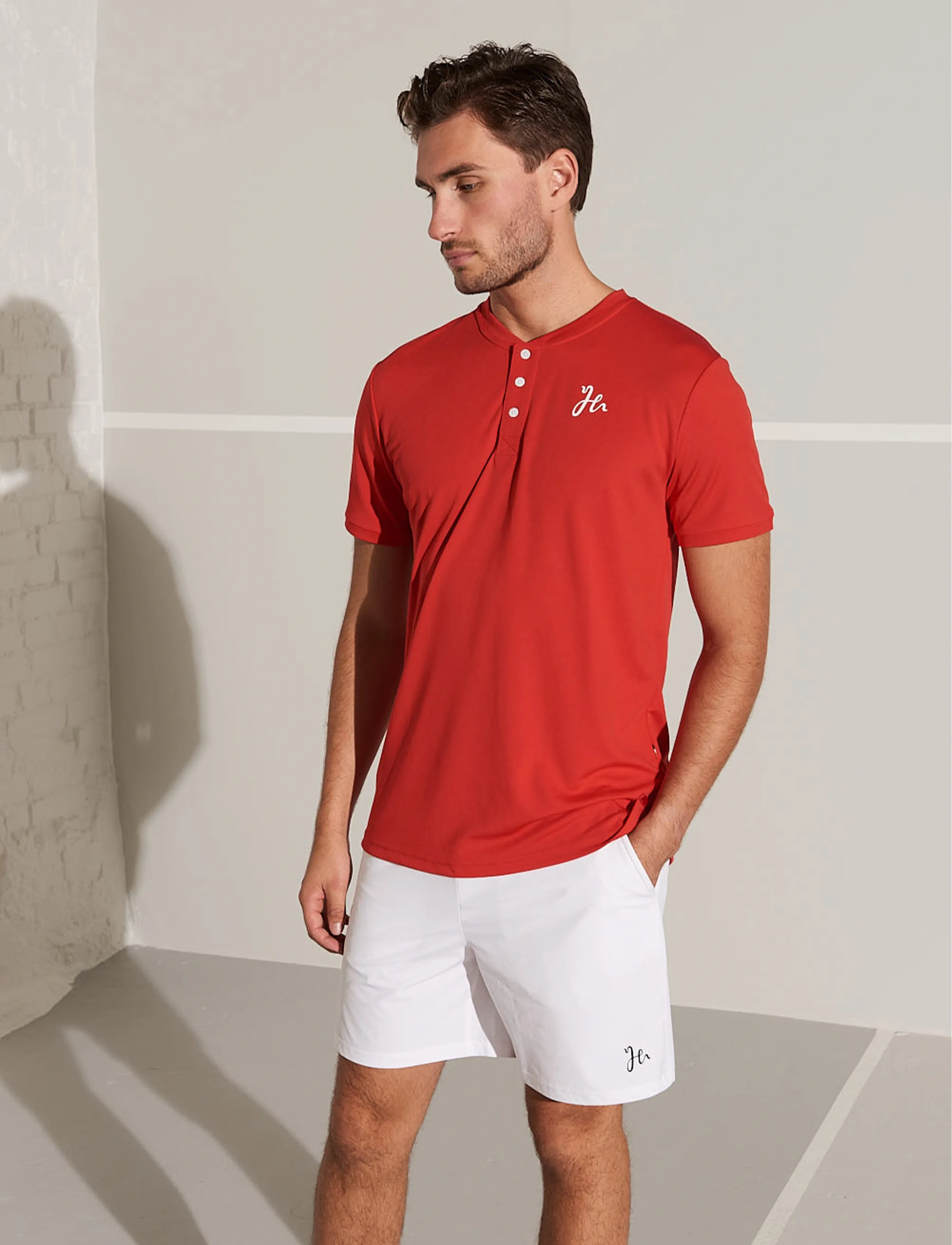 Humbleton - Mr Henley V2 - t-shirts - red - 5