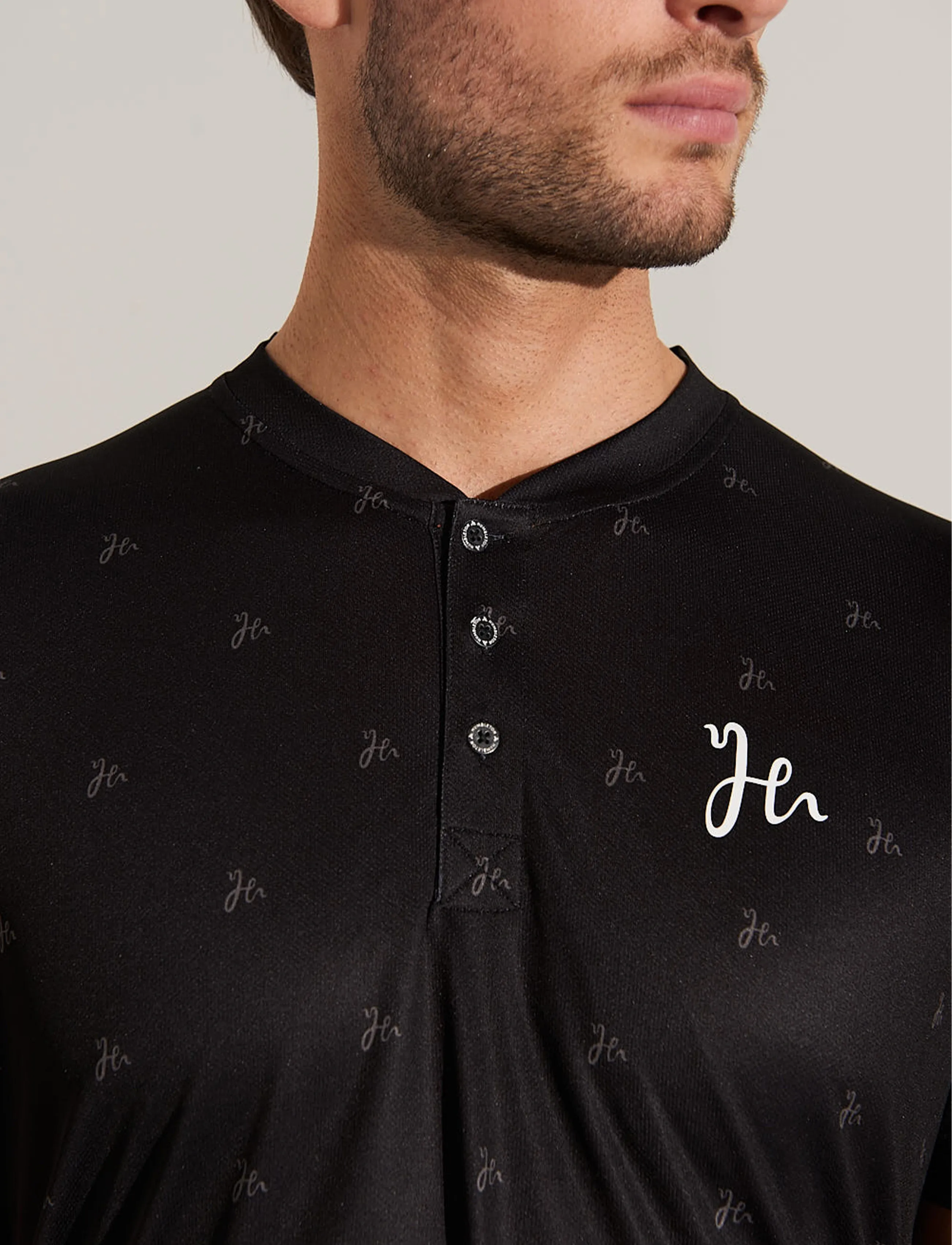 Humbleton - Mr Henley V2 - t-shirts - signature aop - 4