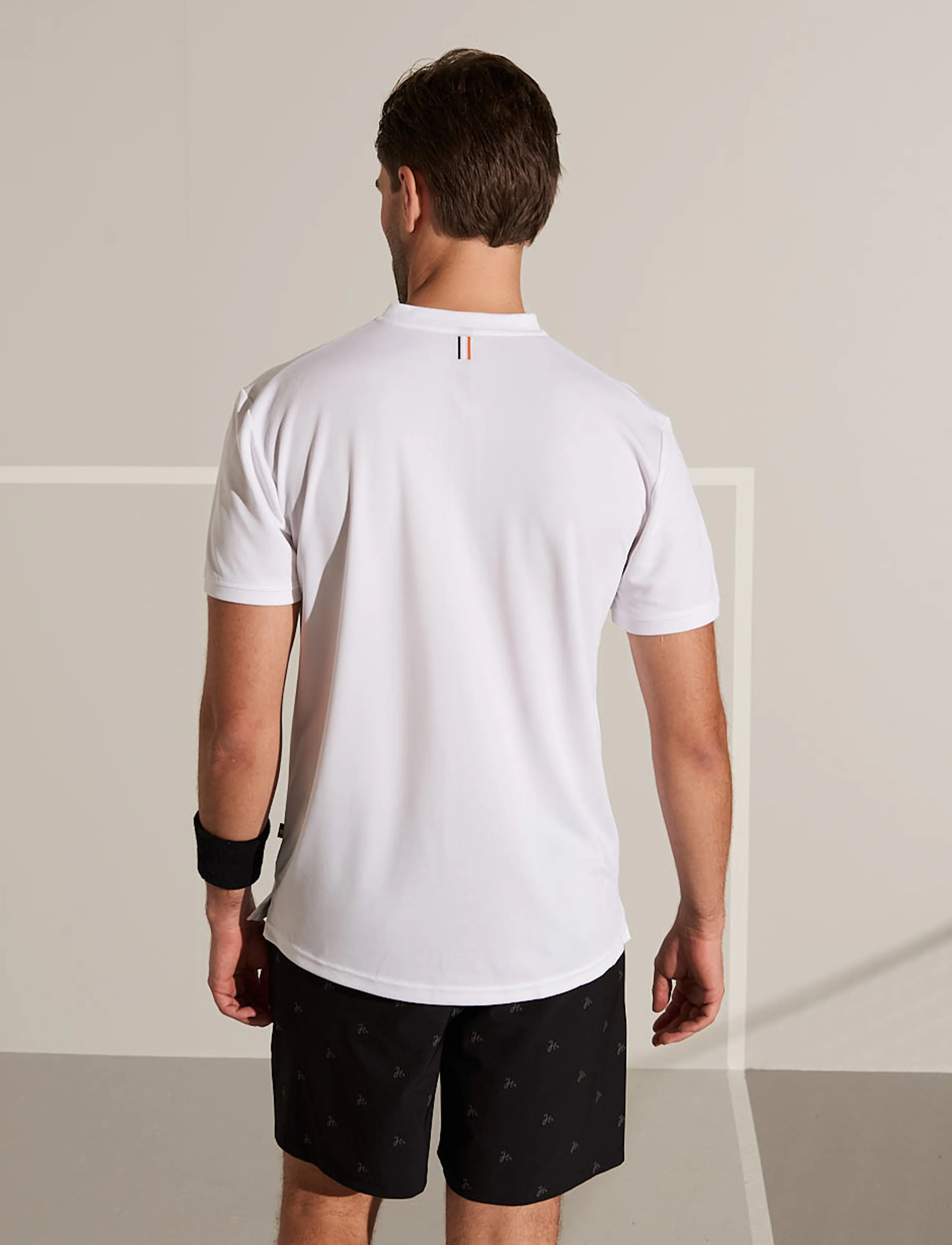 Humbleton - Mr Henley V2 - short-sleeved t-shirts - white - 3