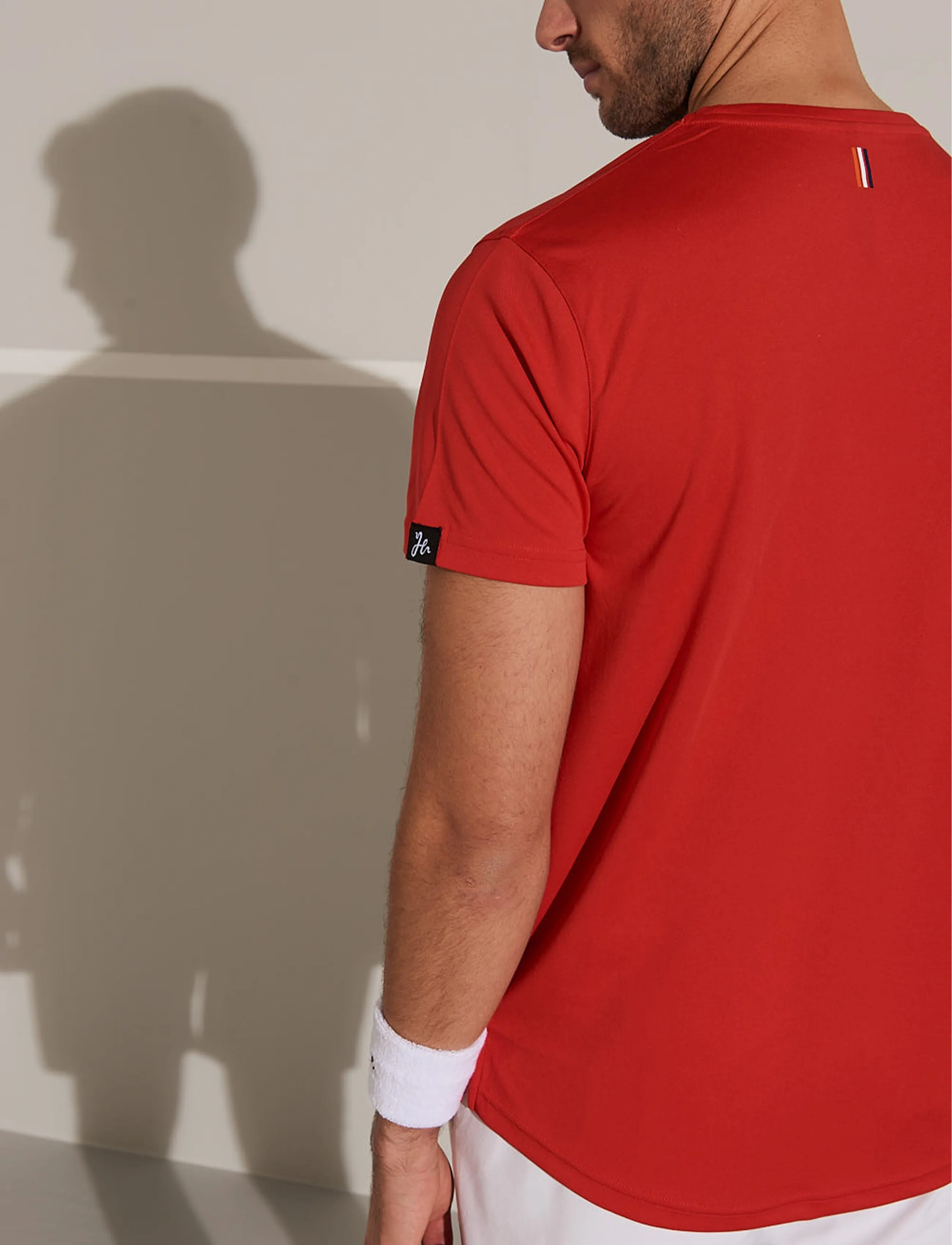 Humbleton - Leroy Performance Tee - kortermede t-skjorter - red - 5