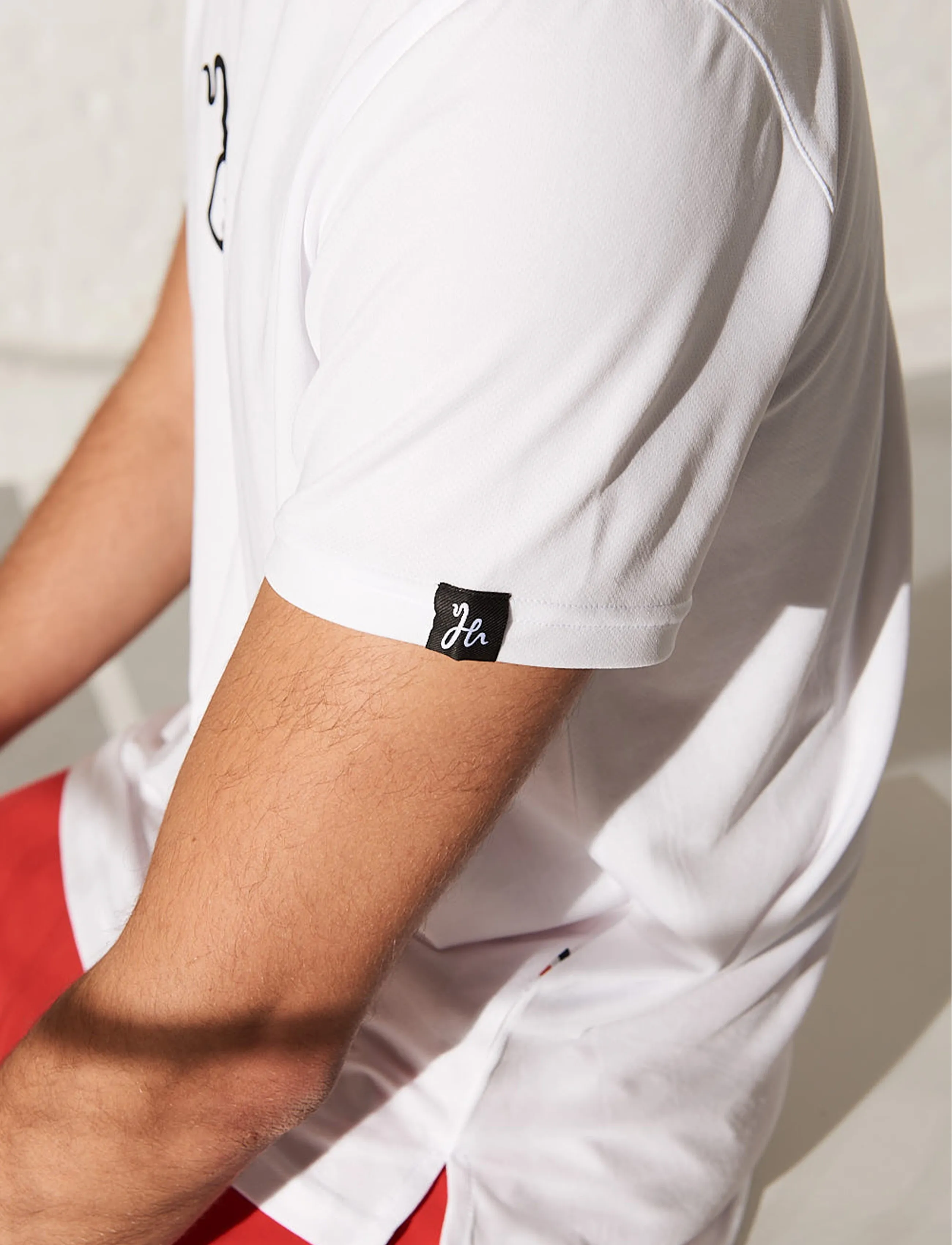 Humbleton - Leroy Performance Tee - t-shirts - white - 4