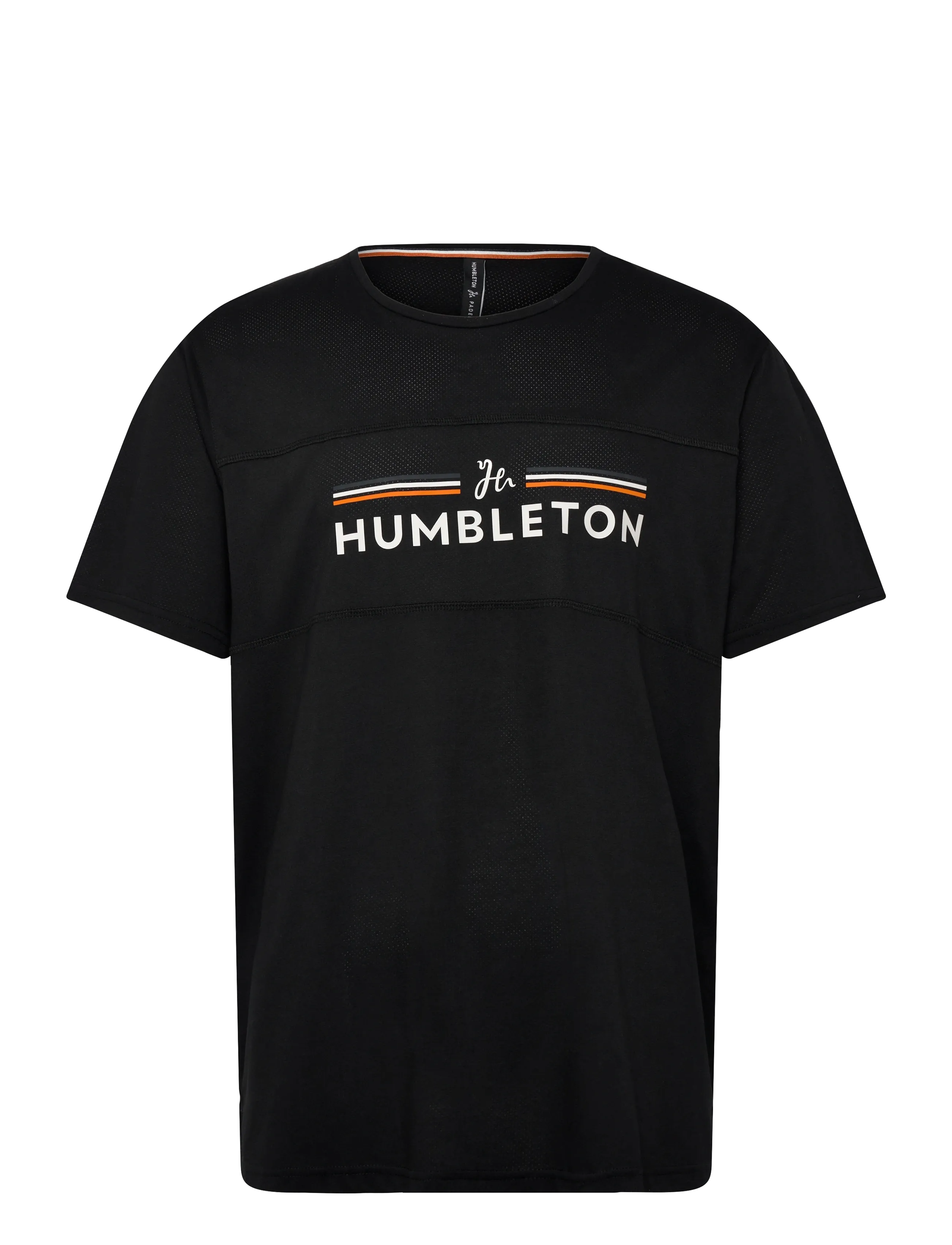 Humbleton Franky Flag Tee - Humbleton - BLACK / black