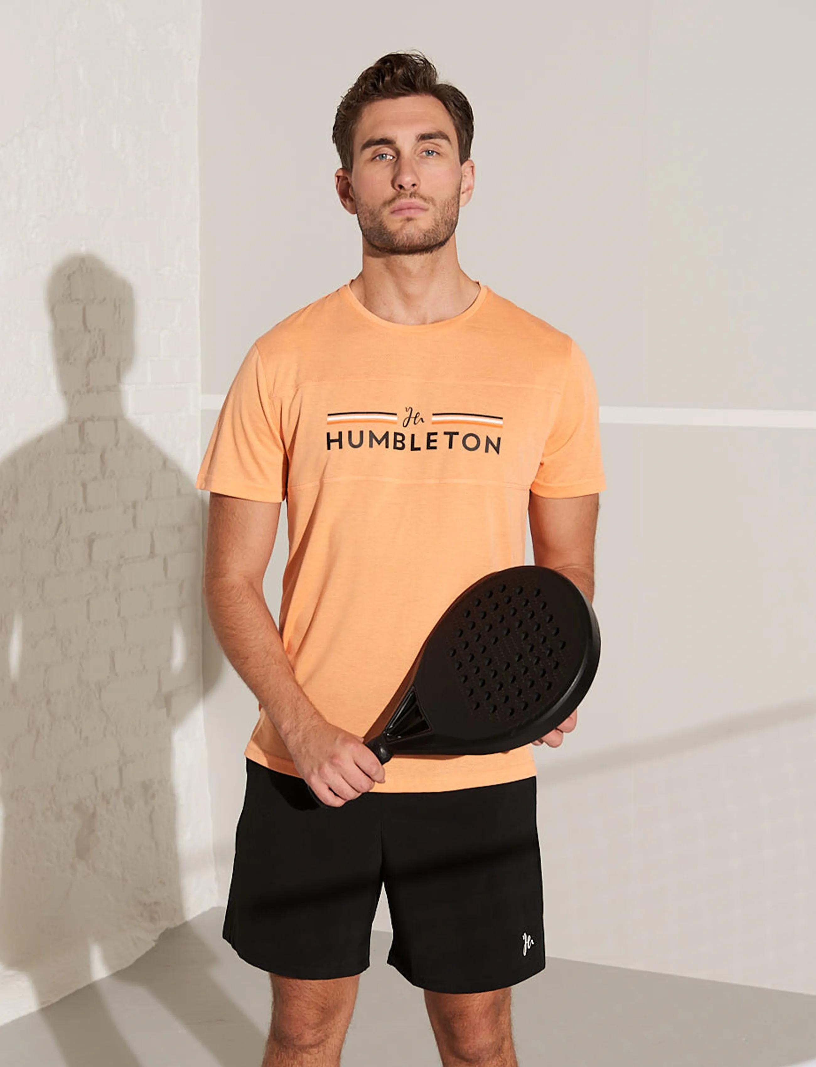 Humbleton - Franky Flag Tee - light orange - 4