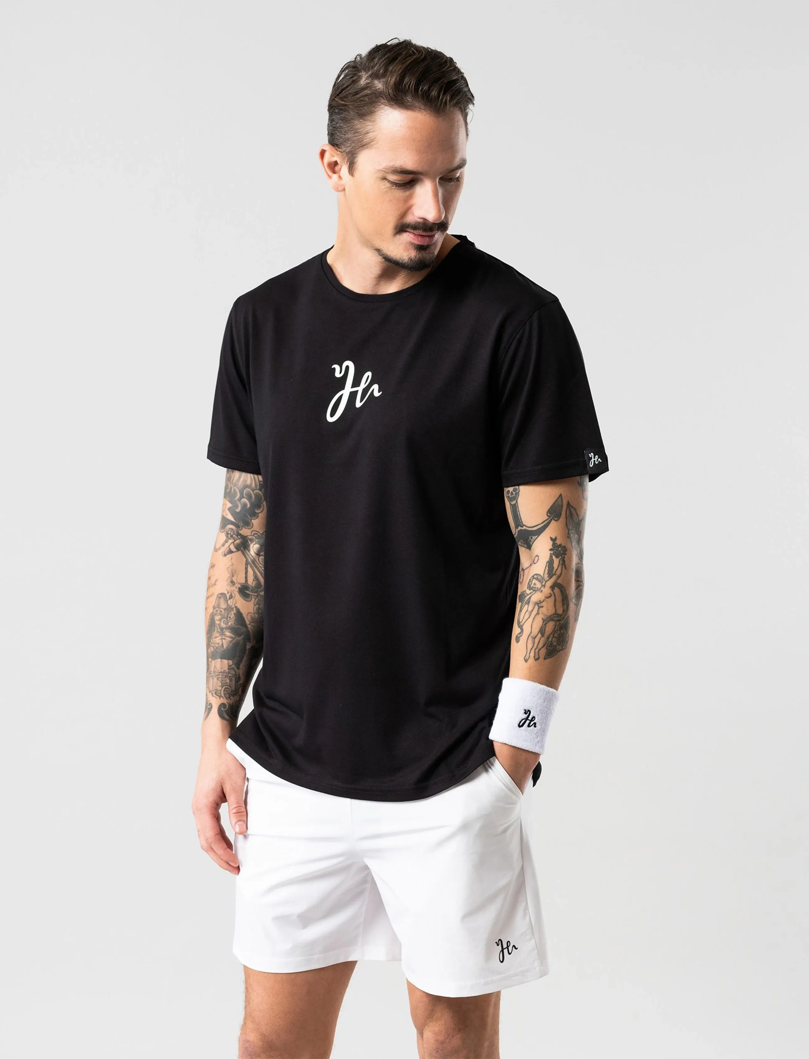 Humbleton - Leroy Performance Tee - t-shirts - black - 4