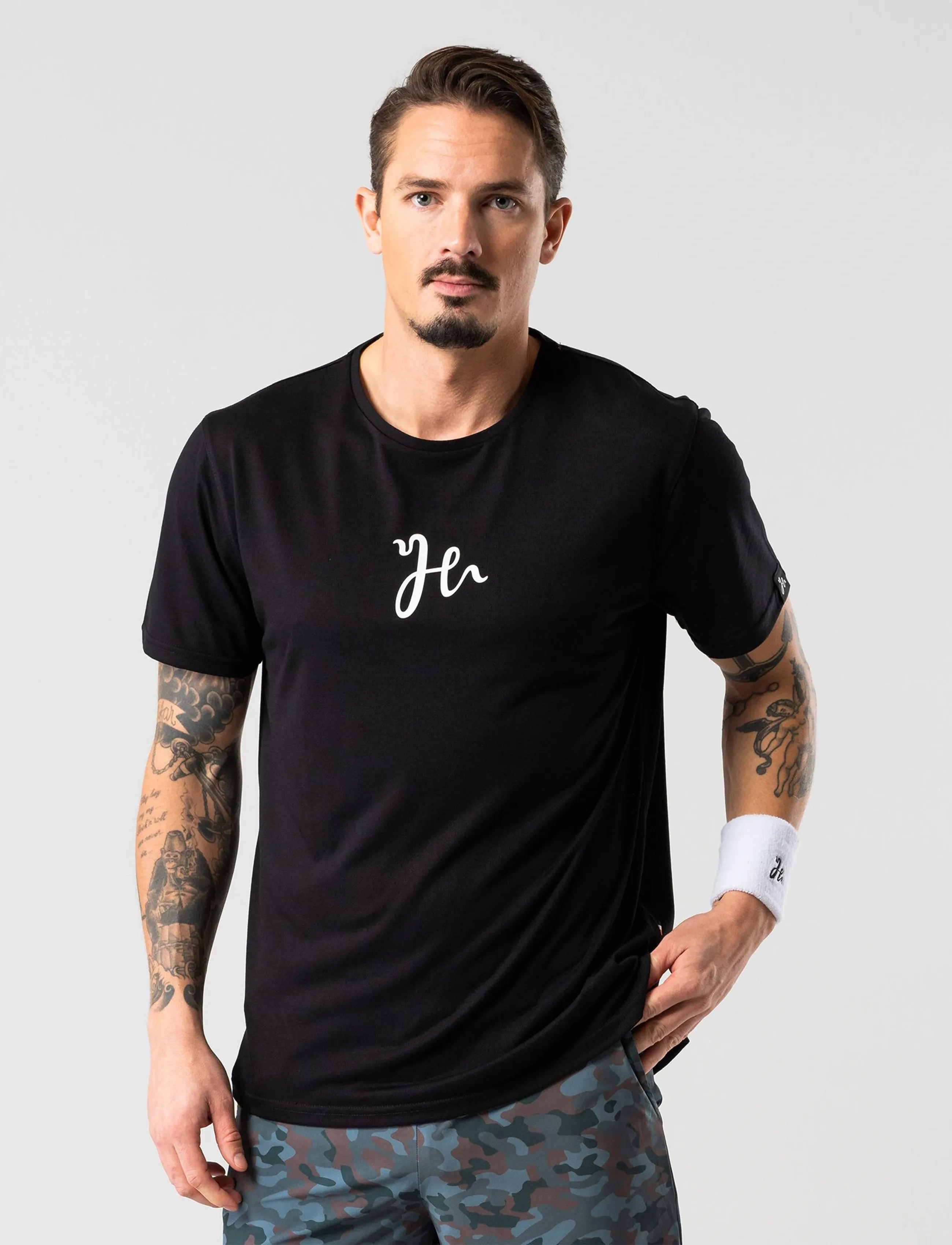 Humbleton - Leroy Performance Tee - t-shirts - black - 5