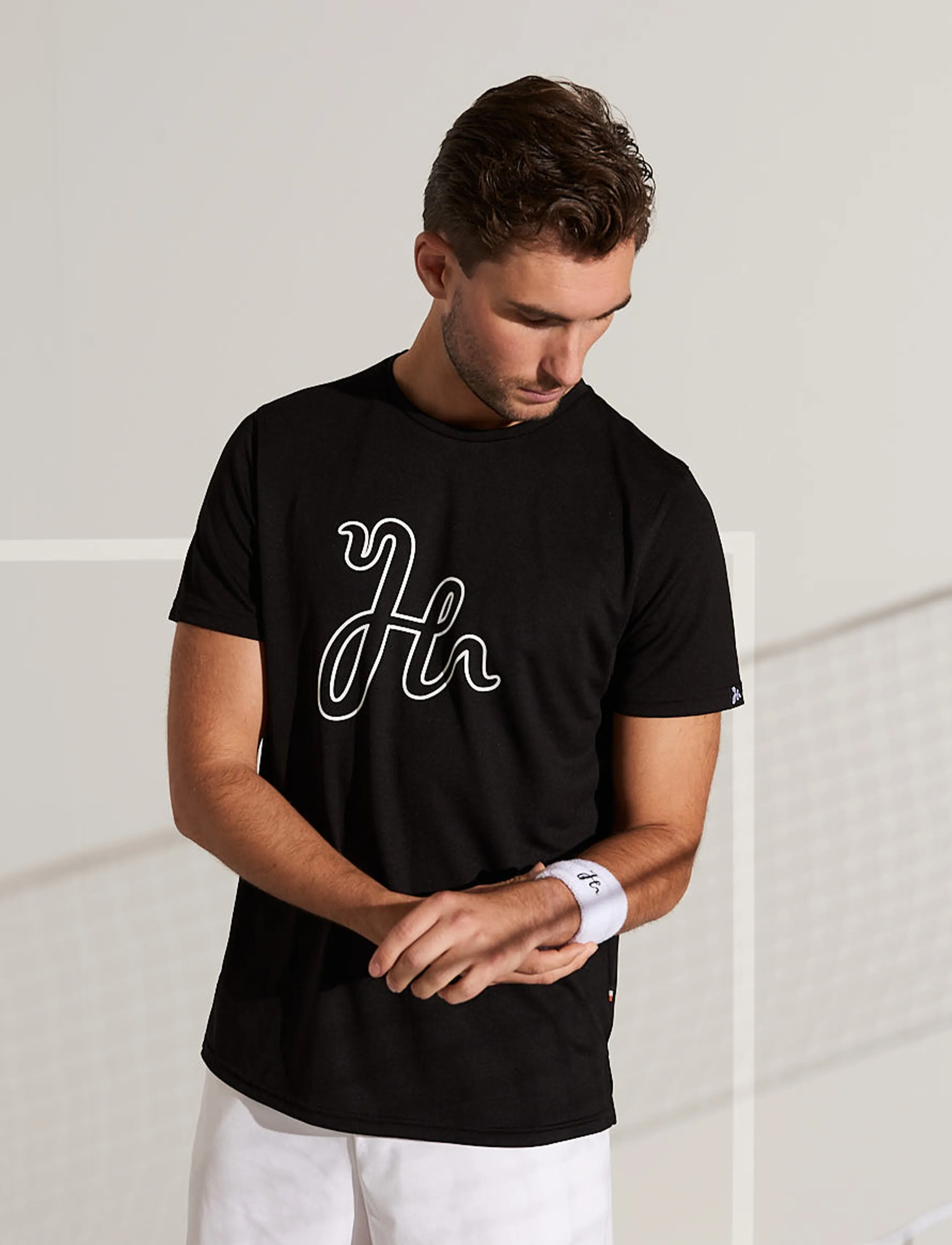 Humbleton - Henry Performance Tee - t-shirts - black - 4