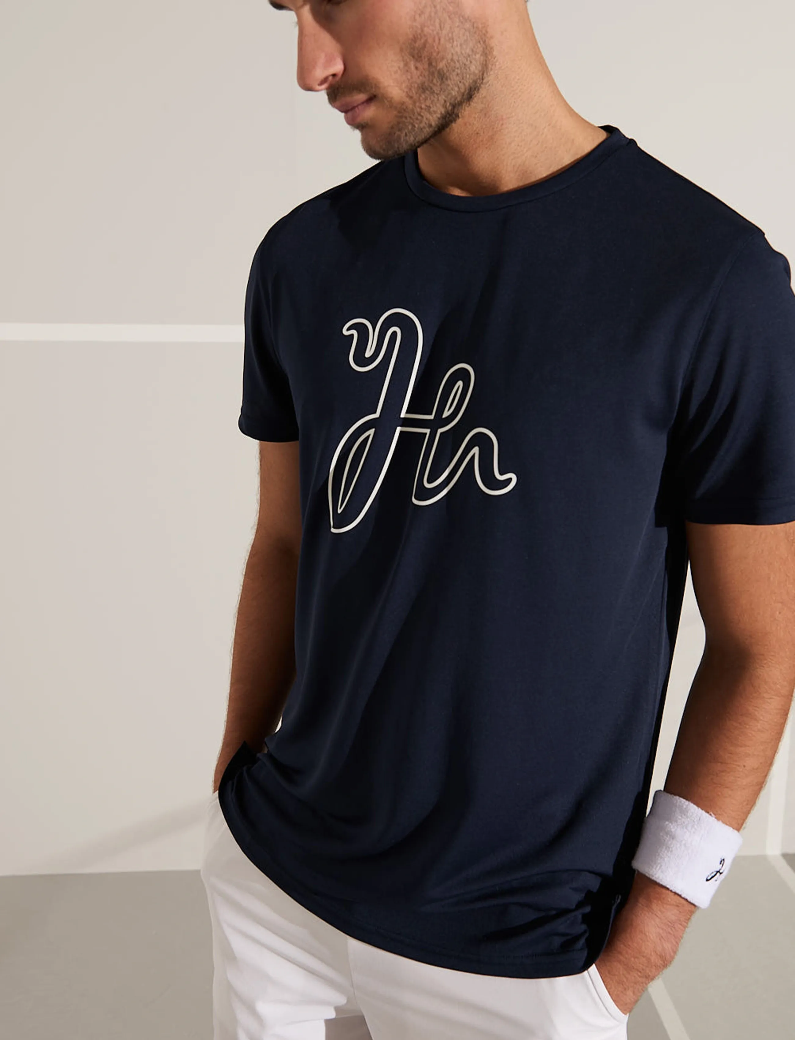 Humbleton - Henry Performance Tee - t-skjorter - navy - 4
