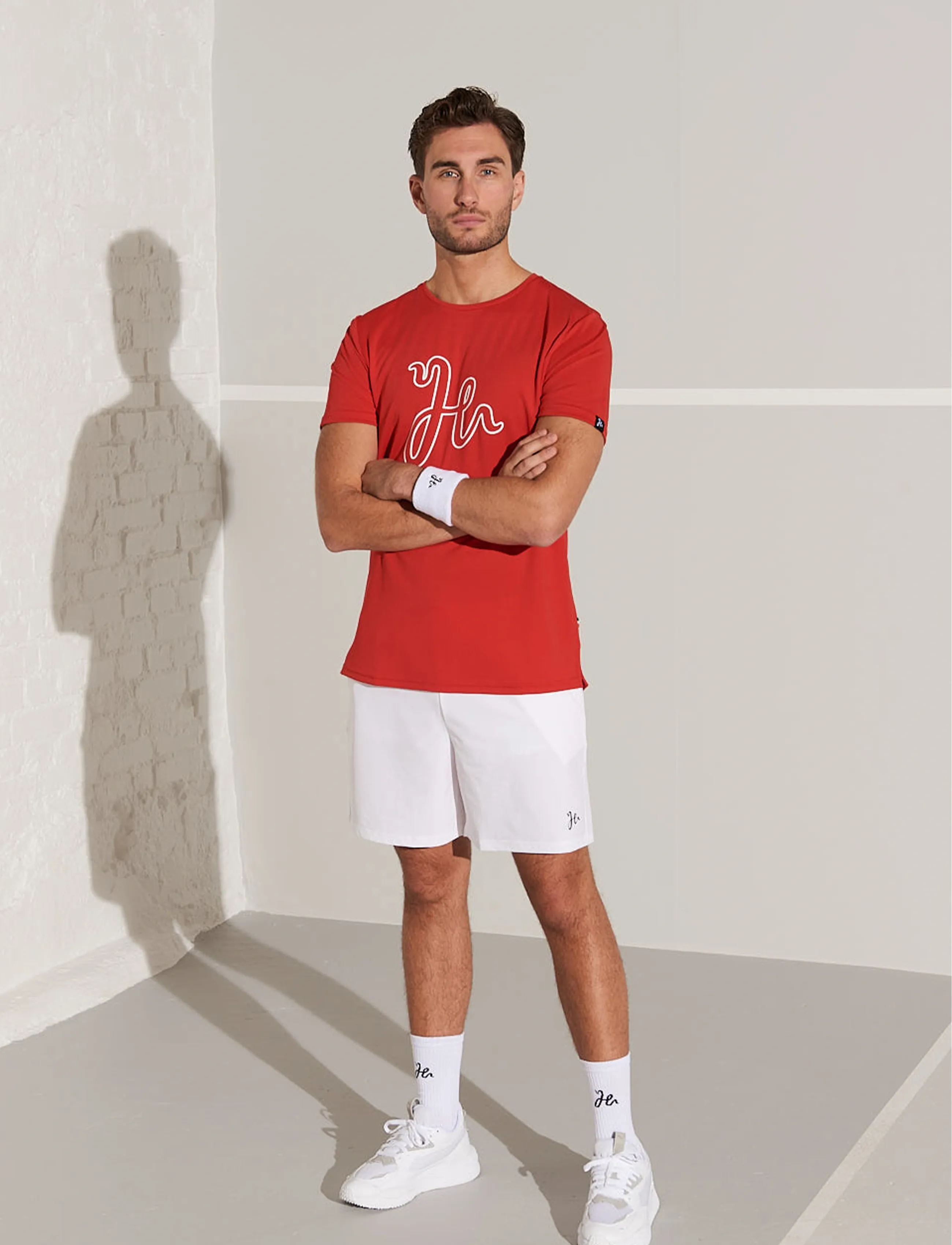 Humbleton - Henry Performance Tee - t-shirts - red - 4
