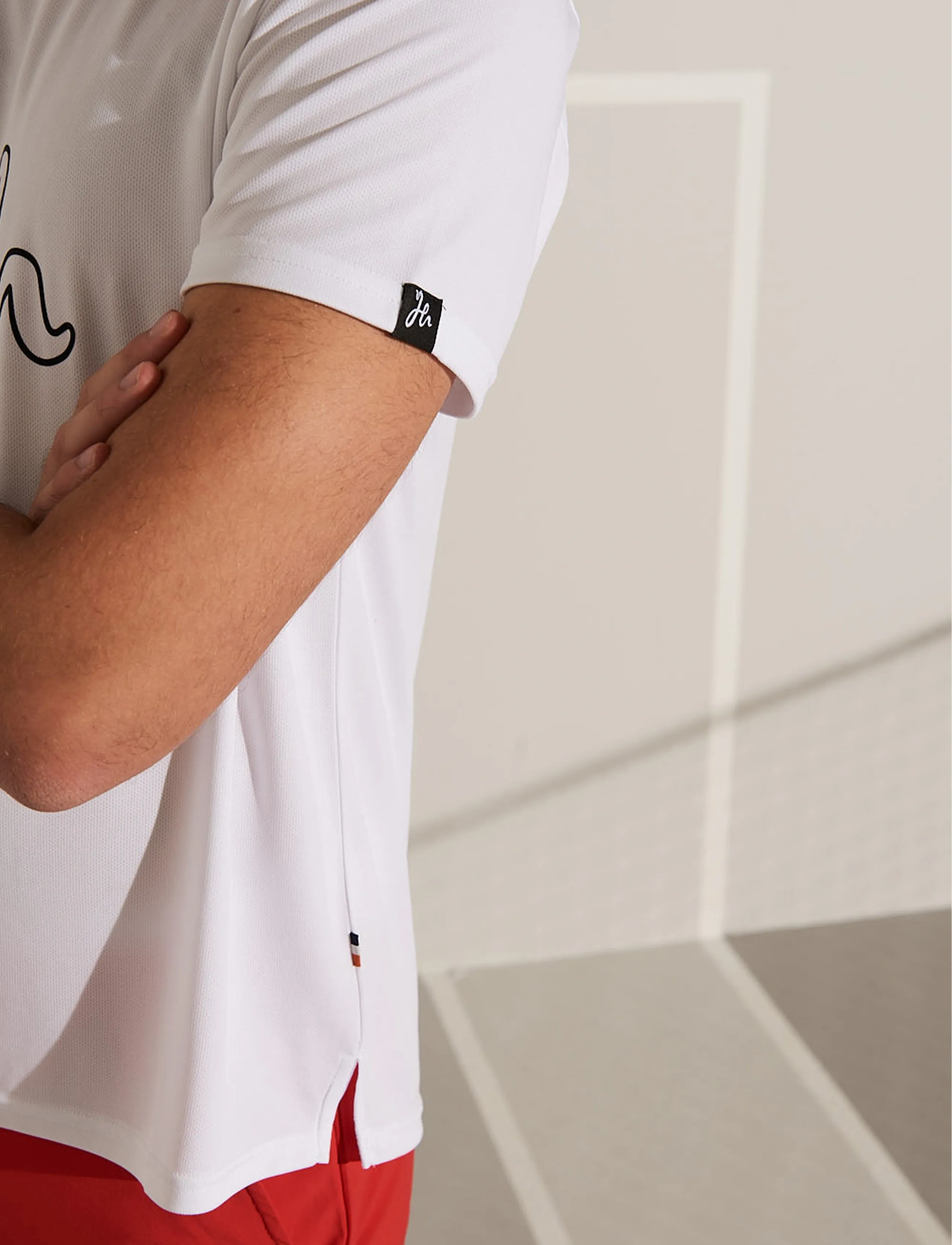 Humbleton - Henry Performance Tee - t-krekli ar īsām piedurknēm - white - 4