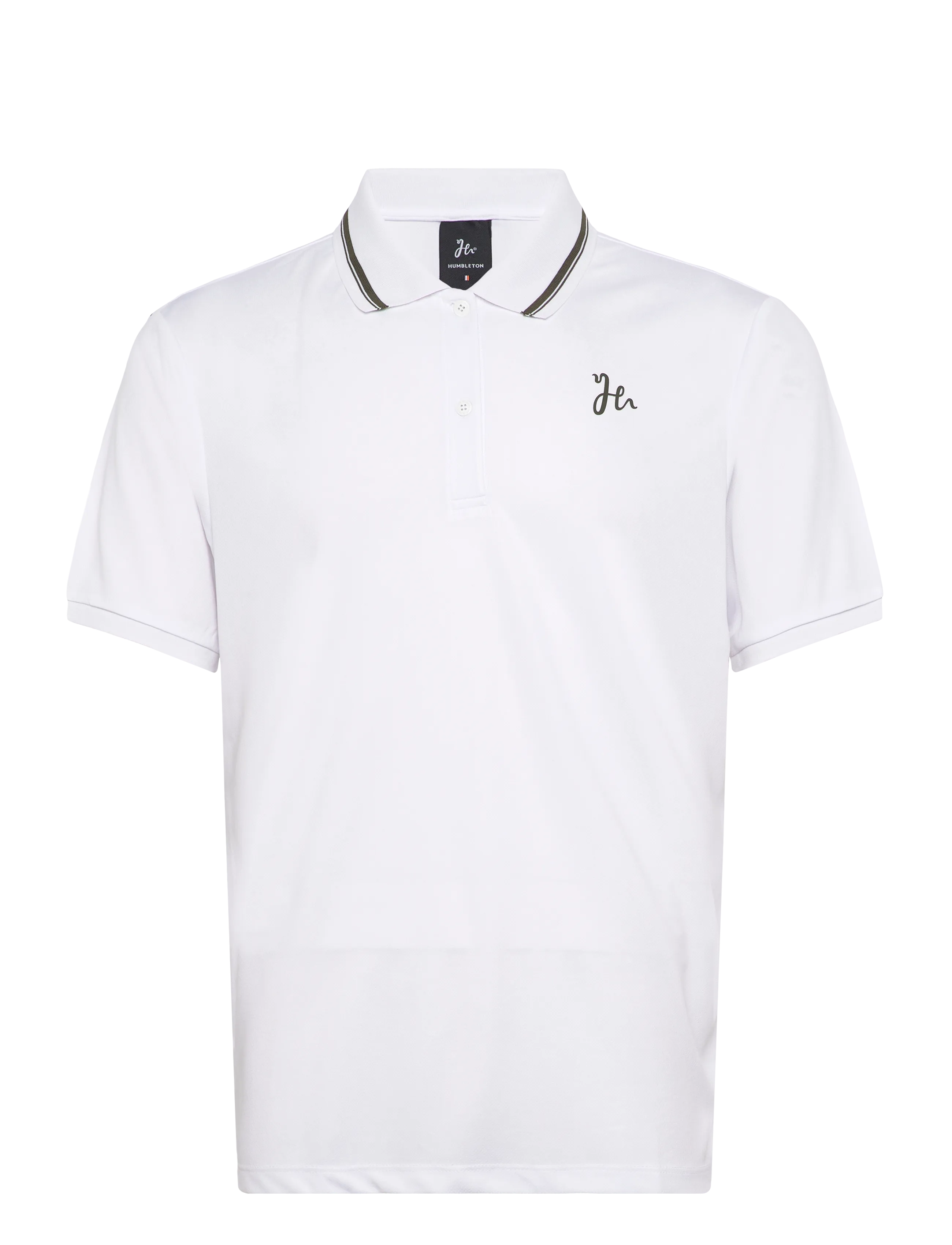 HUMBLETON Gameday Polo Weiß - L - Herren