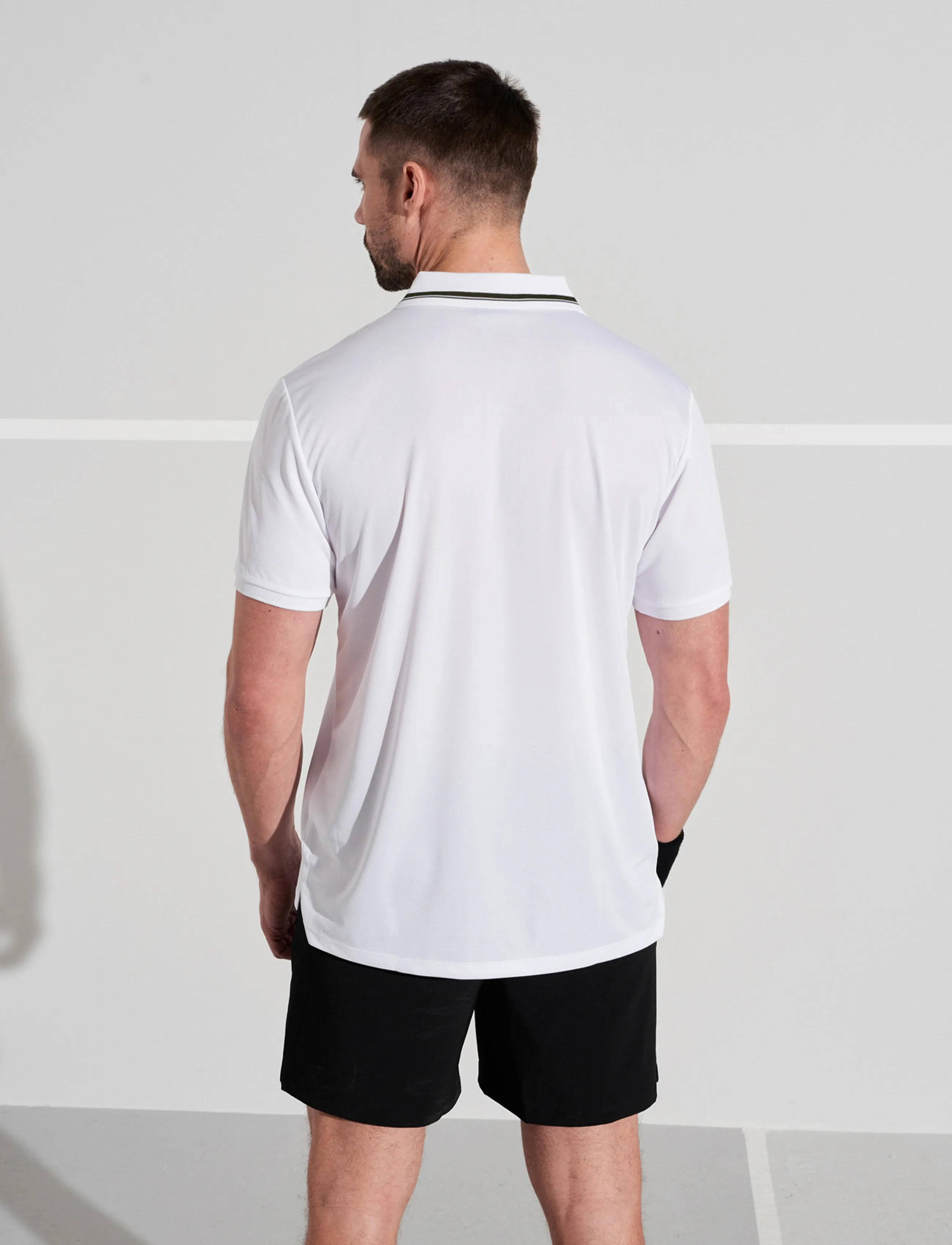 Humbleton - Gameday Polo - kortærmede poloer - white - 4