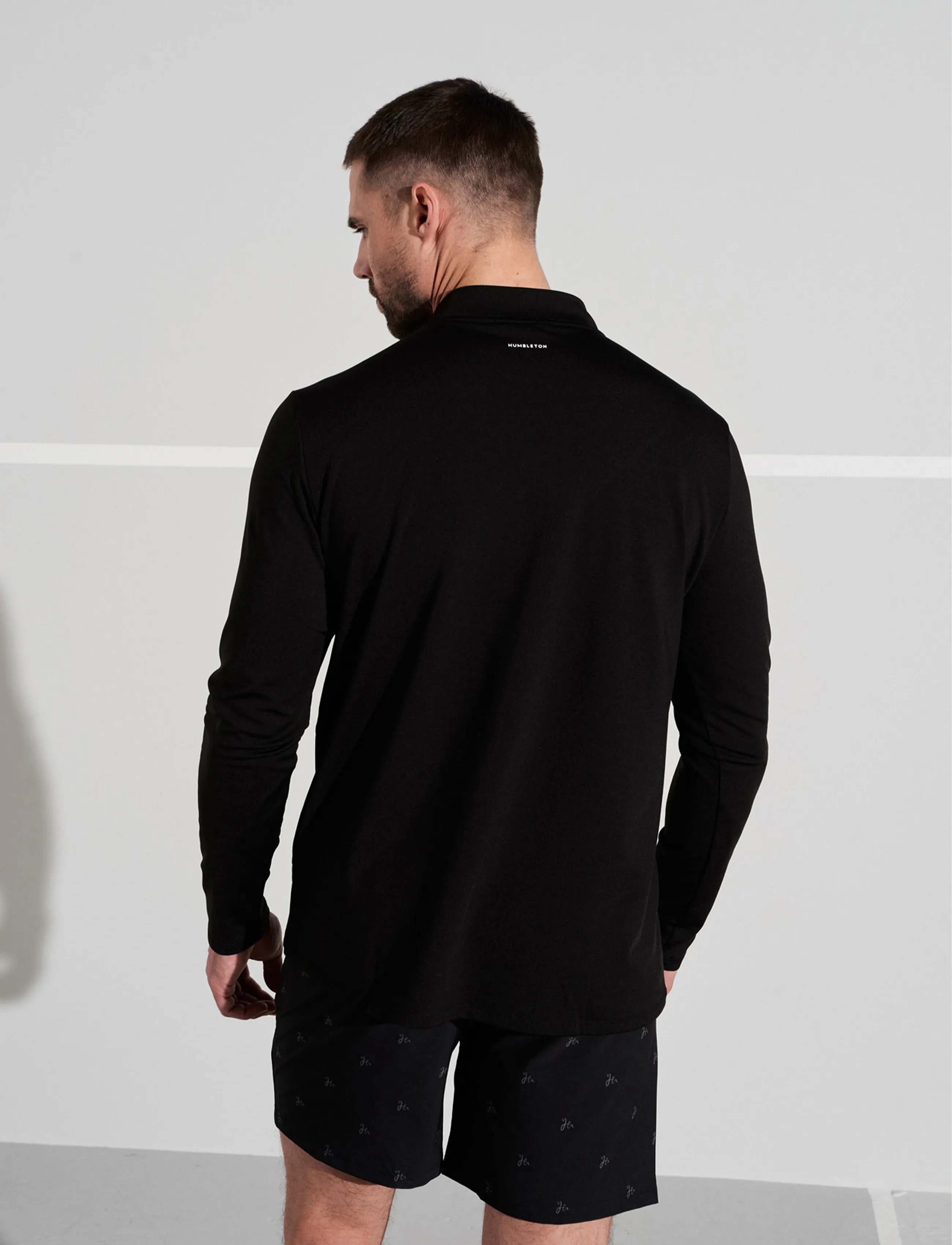 Humbleton - Play Zip - termoundertrøjer - black - 3