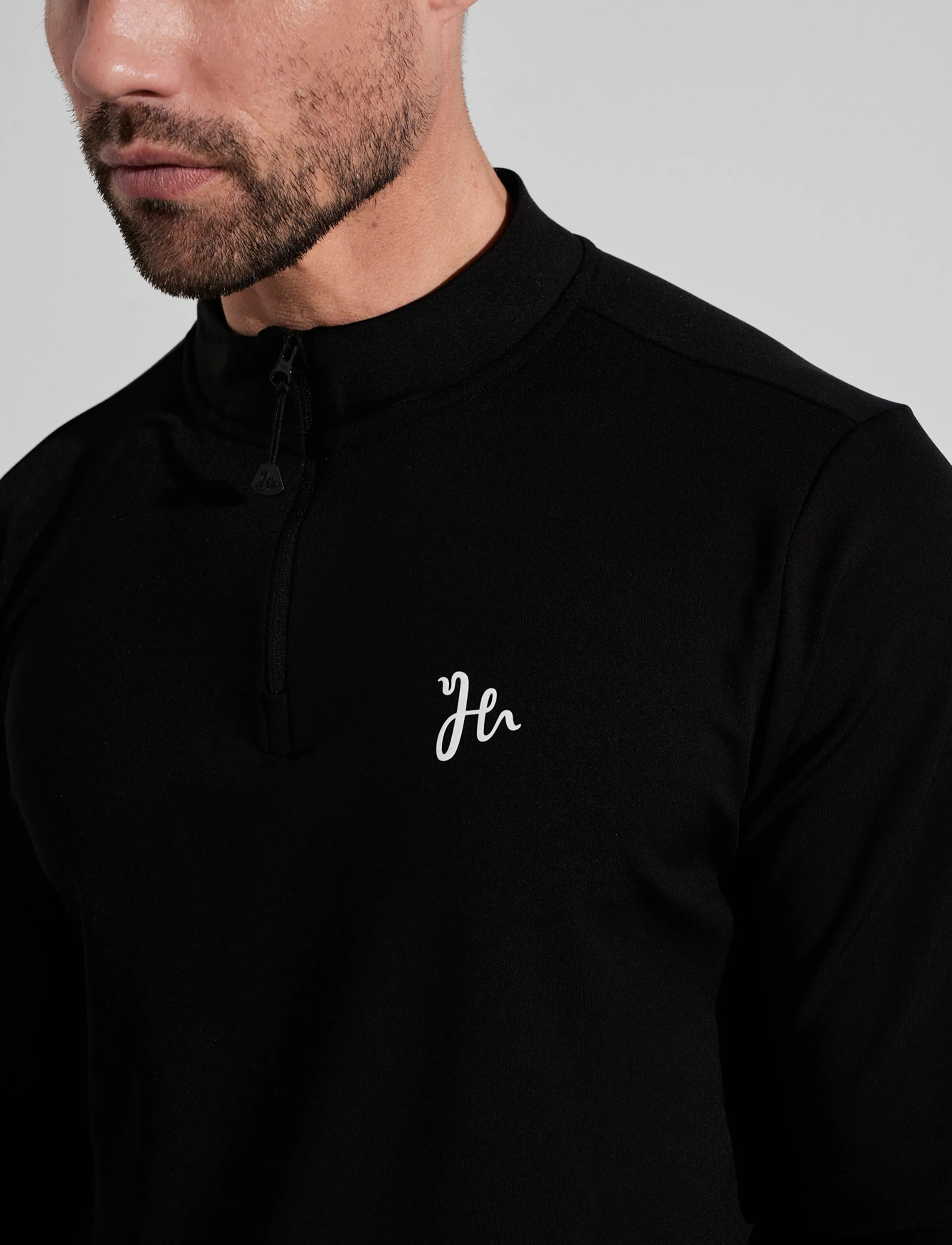 Humbleton - Play Zip - termoundertrøjer - black - 4