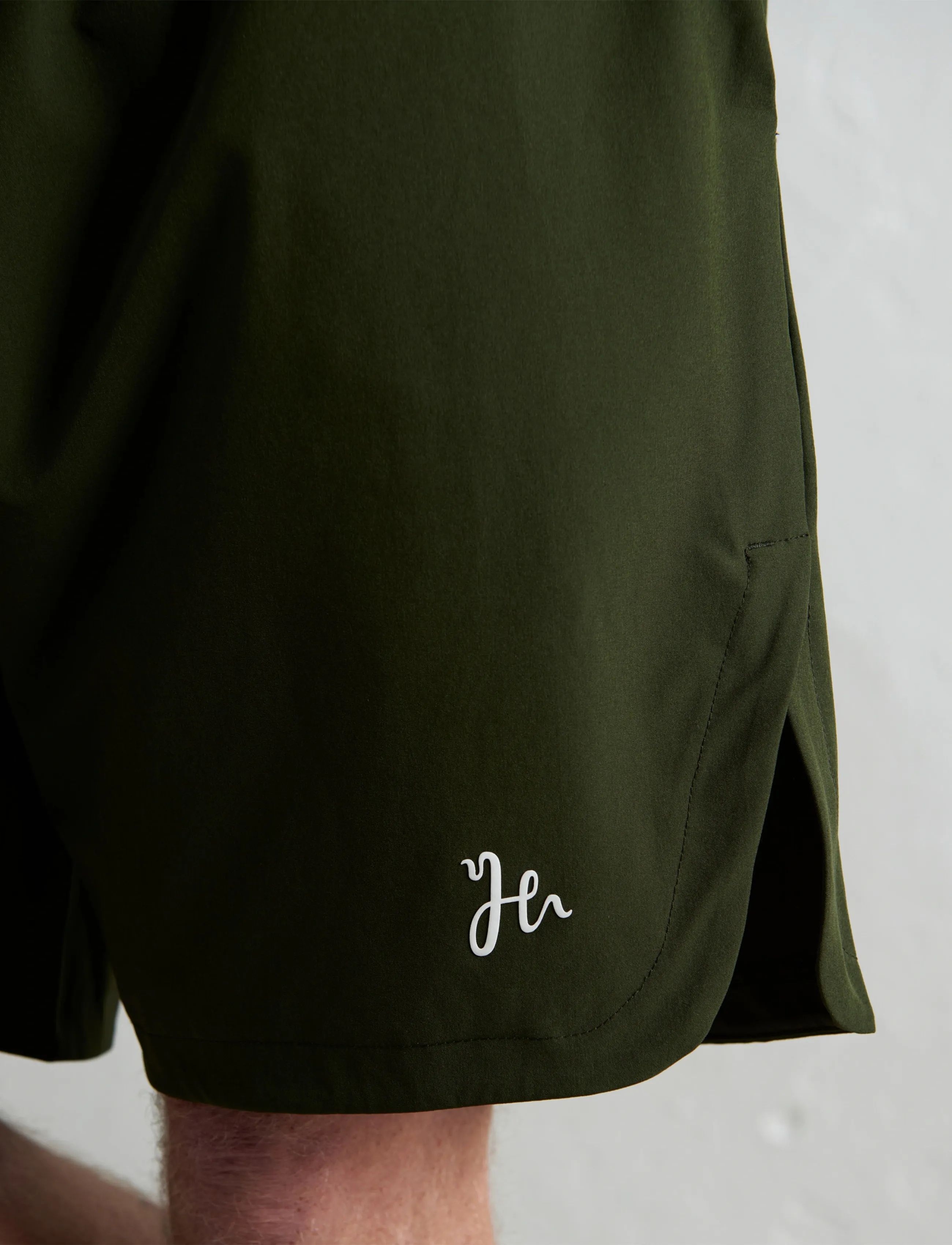 Humbleton - John Loose Fit Shorts - træningsshorts - army green - 5