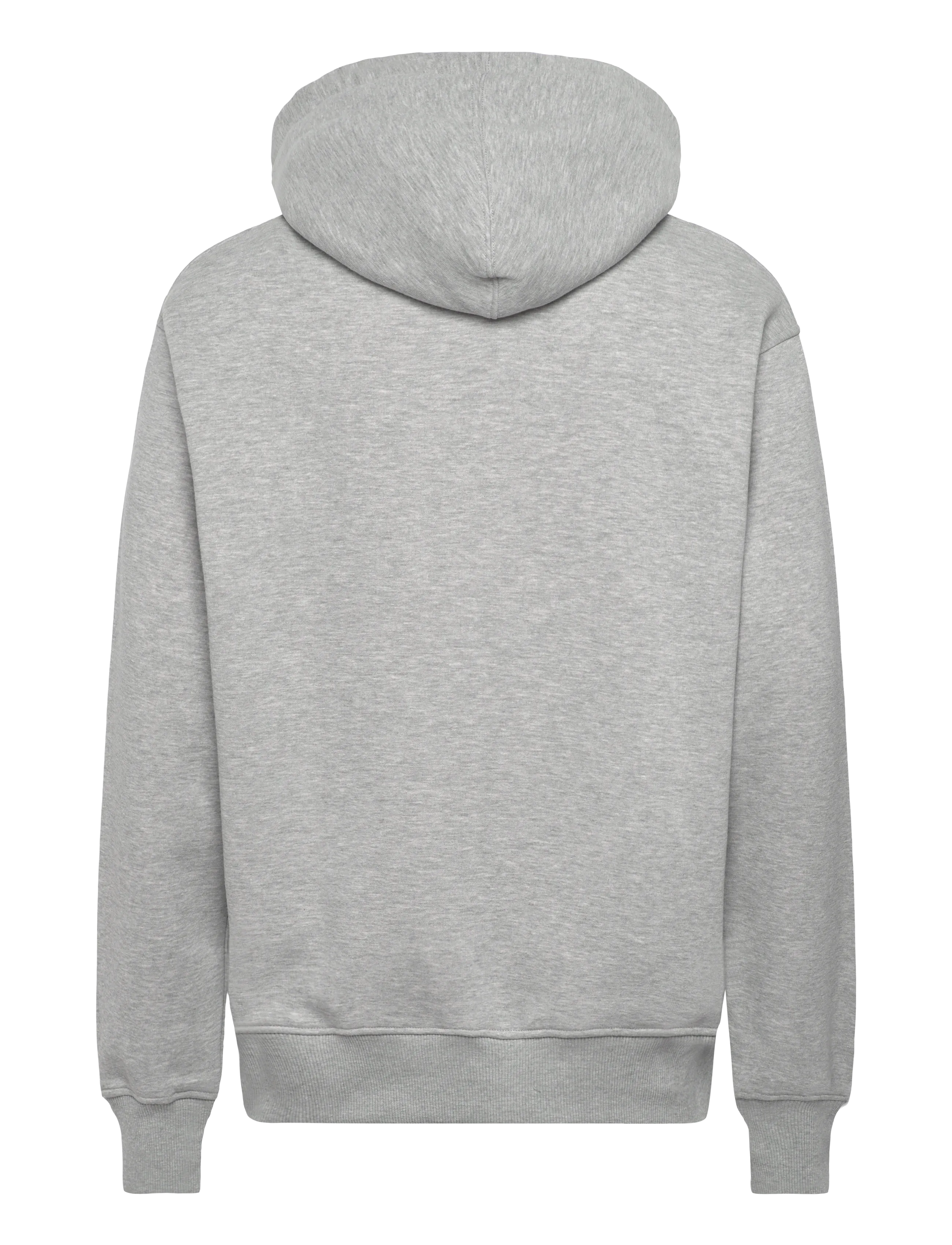 Humbleton - Denver H Embroidered Hoodie - grey melange - 2