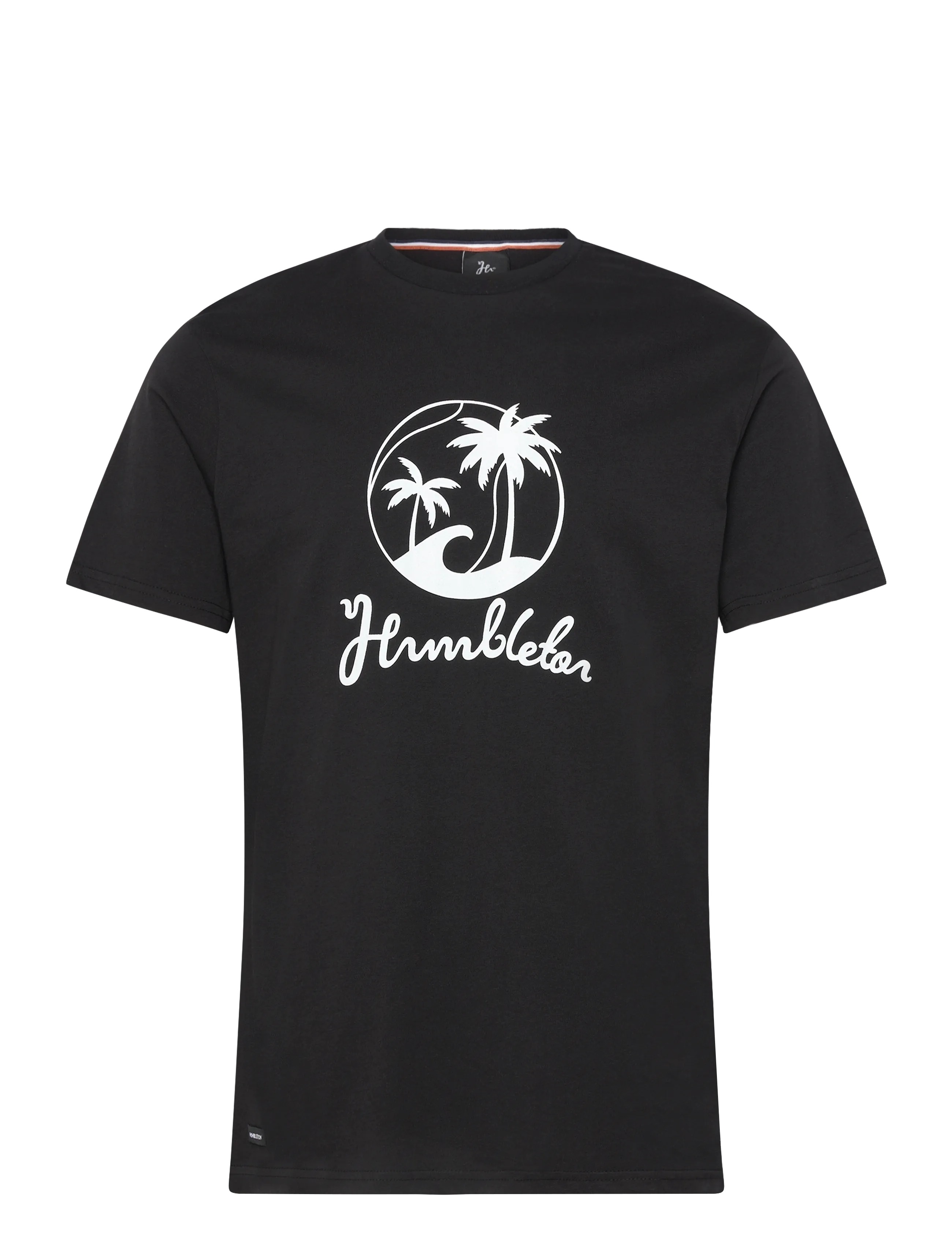 HUMBLETON Palms T-Shirt Schwarz - XS - Damen