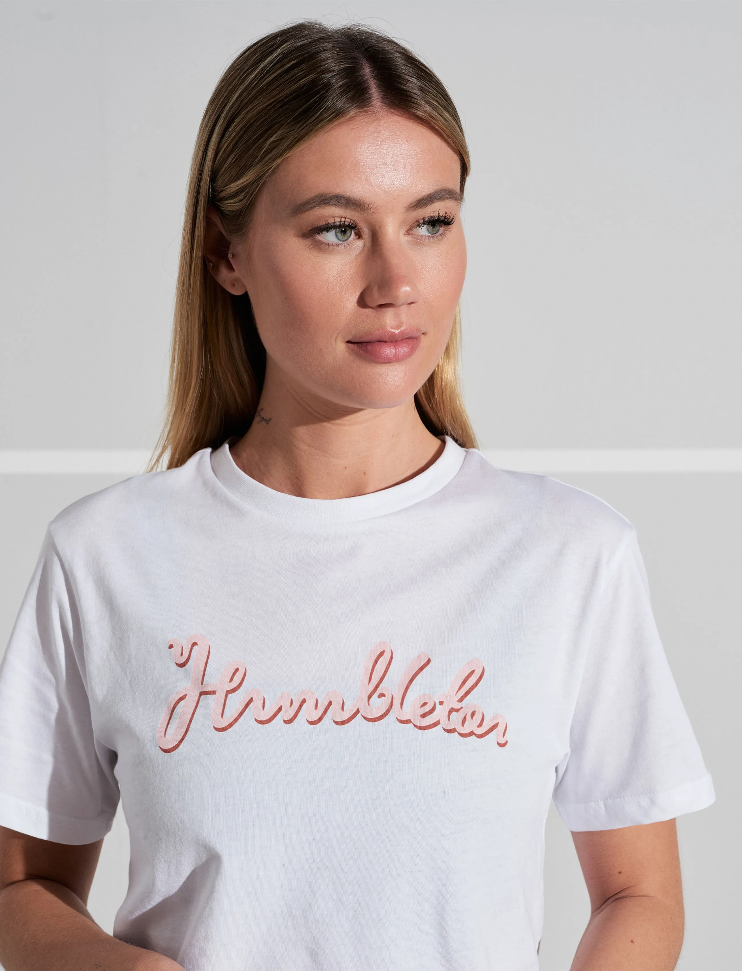 Humbleton - Surf T-Shirt - t-shirts - white/pink - 4