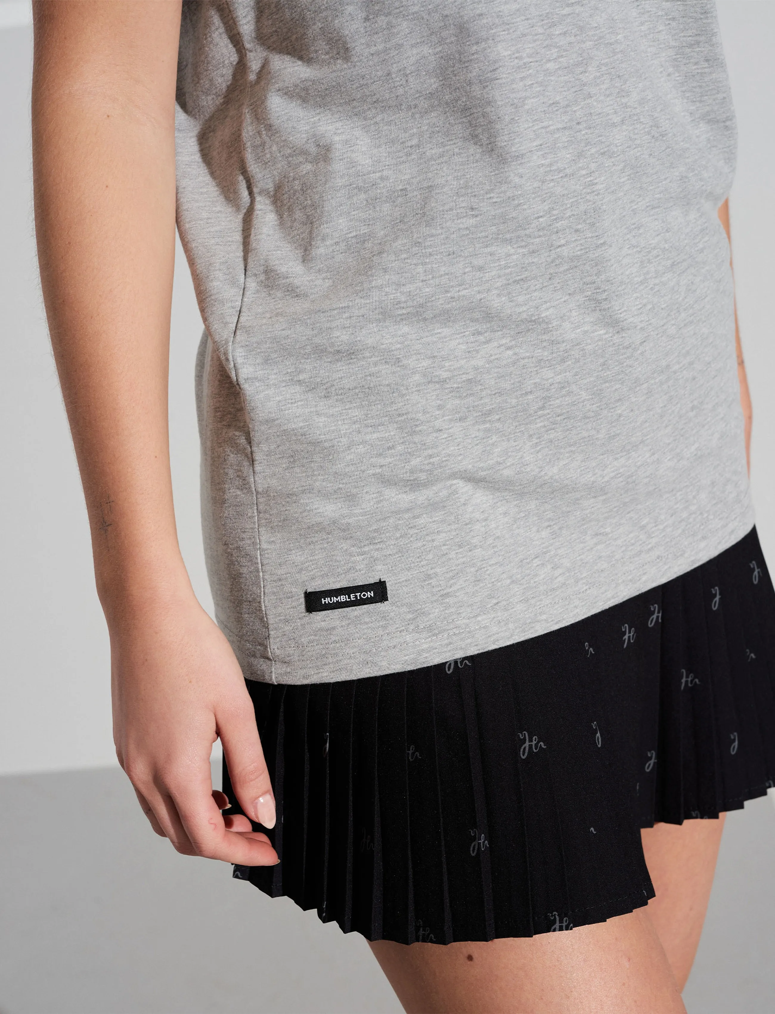 Humbleton - Ivy Sport T-shirt - laveste priser - grey melange - 5