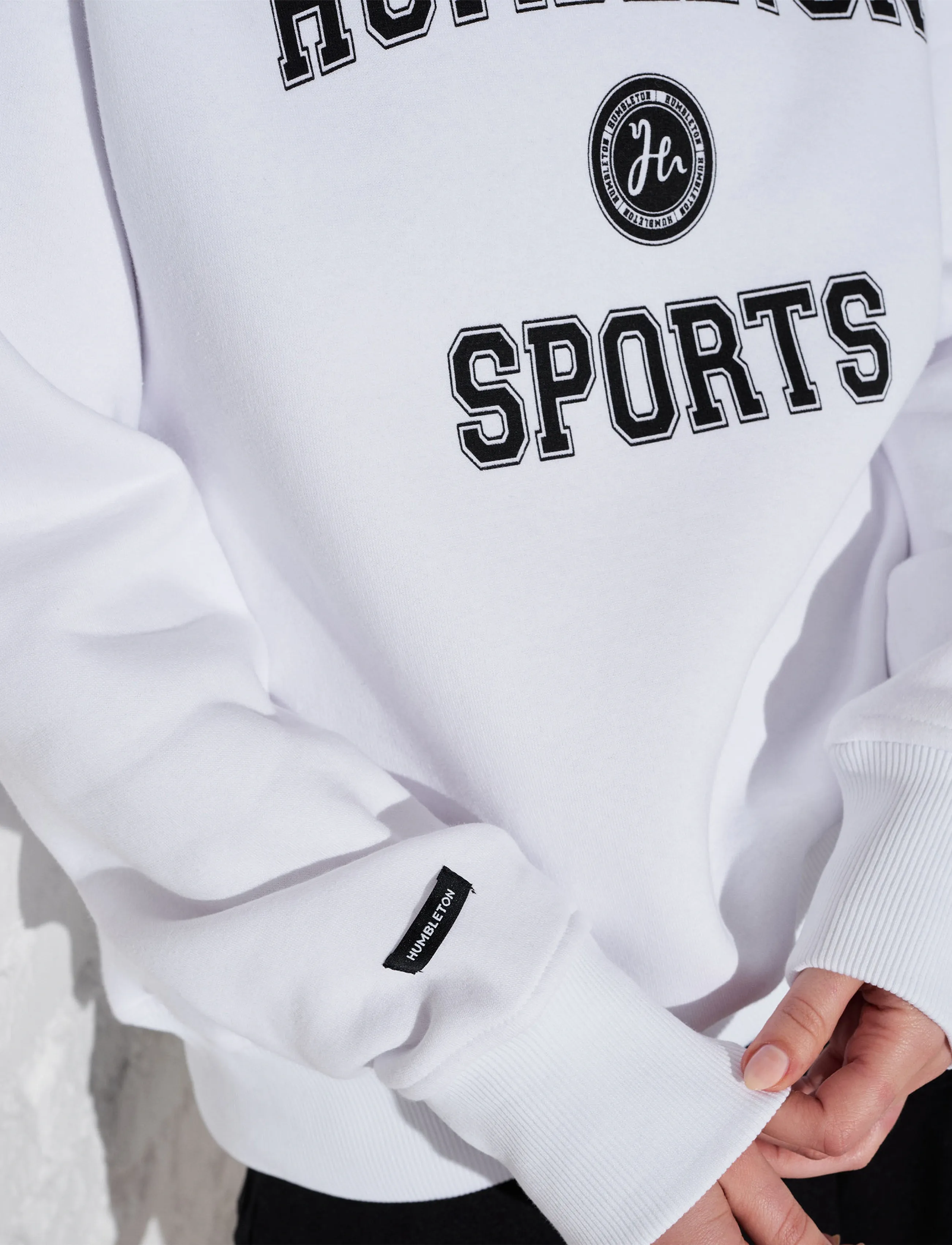 Humbleton - Hayes Sports Sweatshirt - kvinder - white - 5