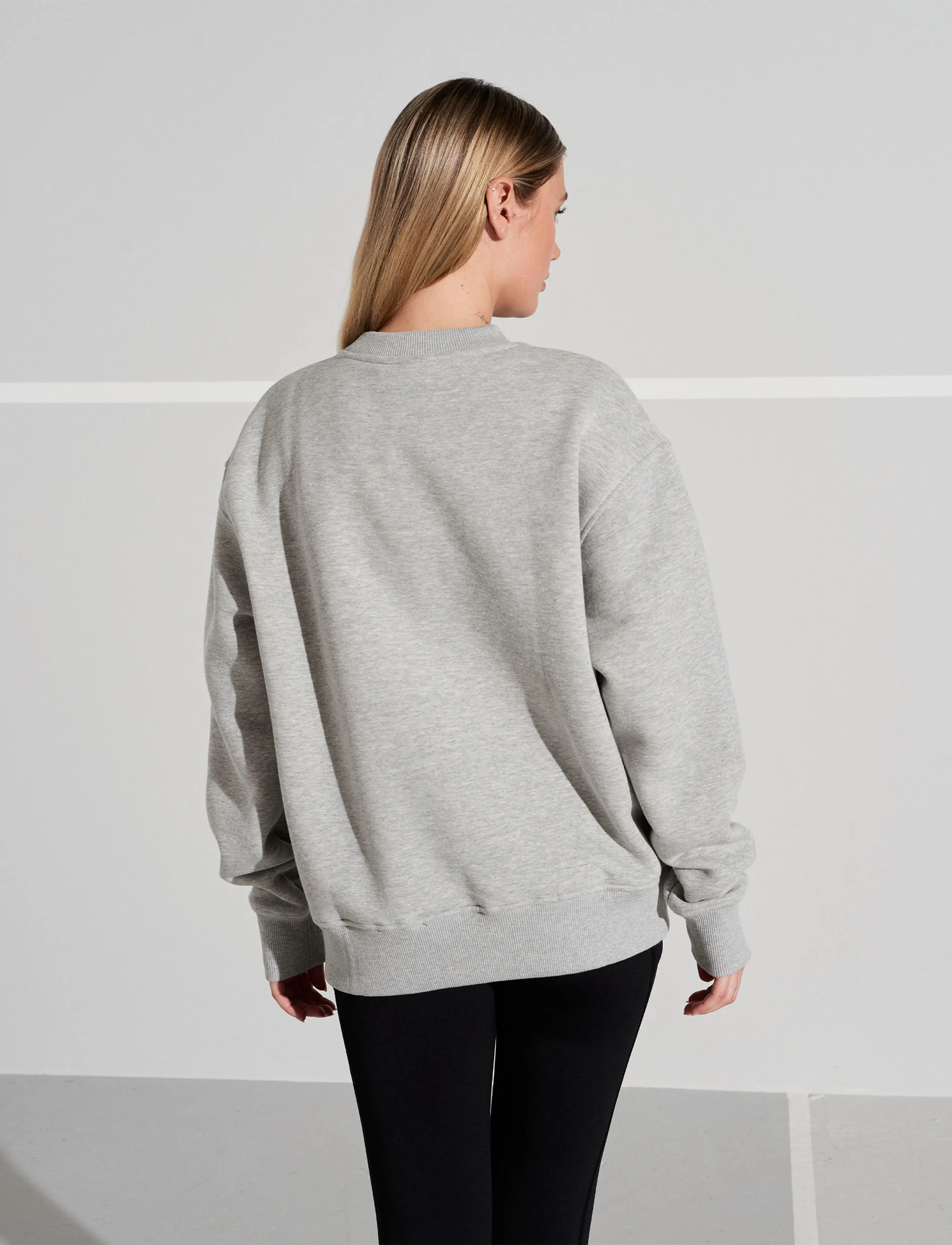 Humbleton - Hayes HMBLTN Sweatshirt - mænd - grey melange - 3