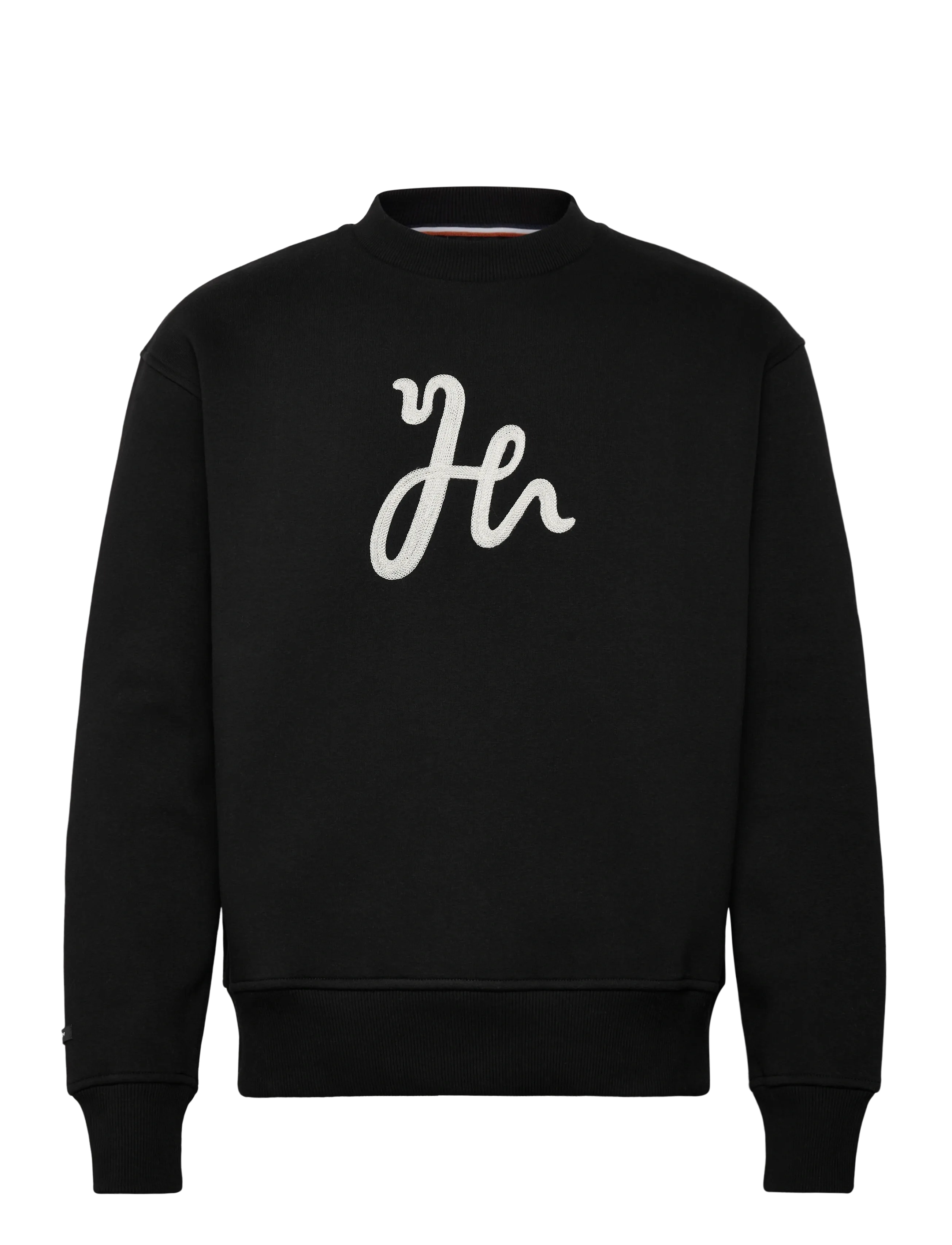 Humbleton Hayes H Embroidered Sweatshirt - Humbleton - BLACK / black