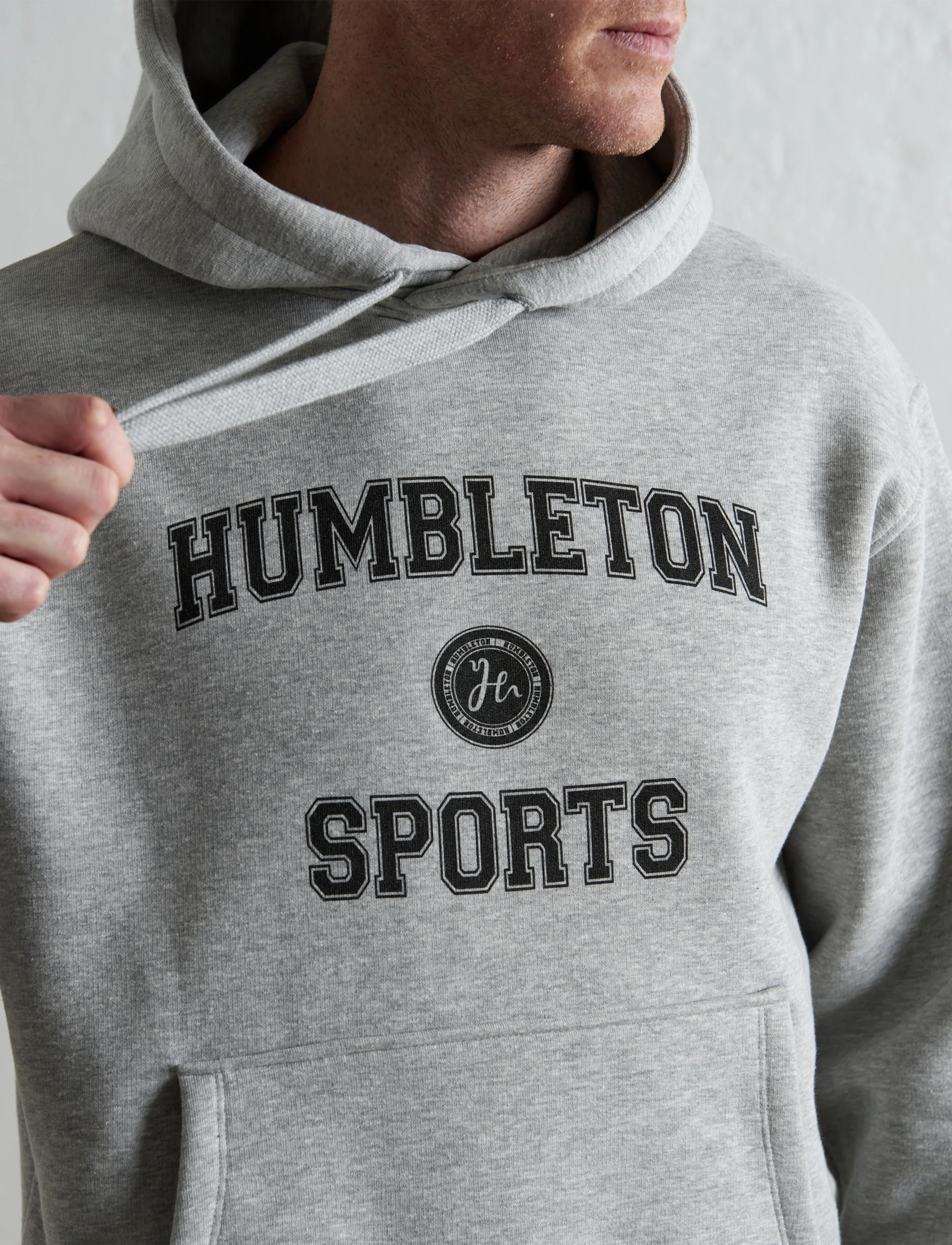 Humbleton - Denver Sports Hoodie - grey melange - 3