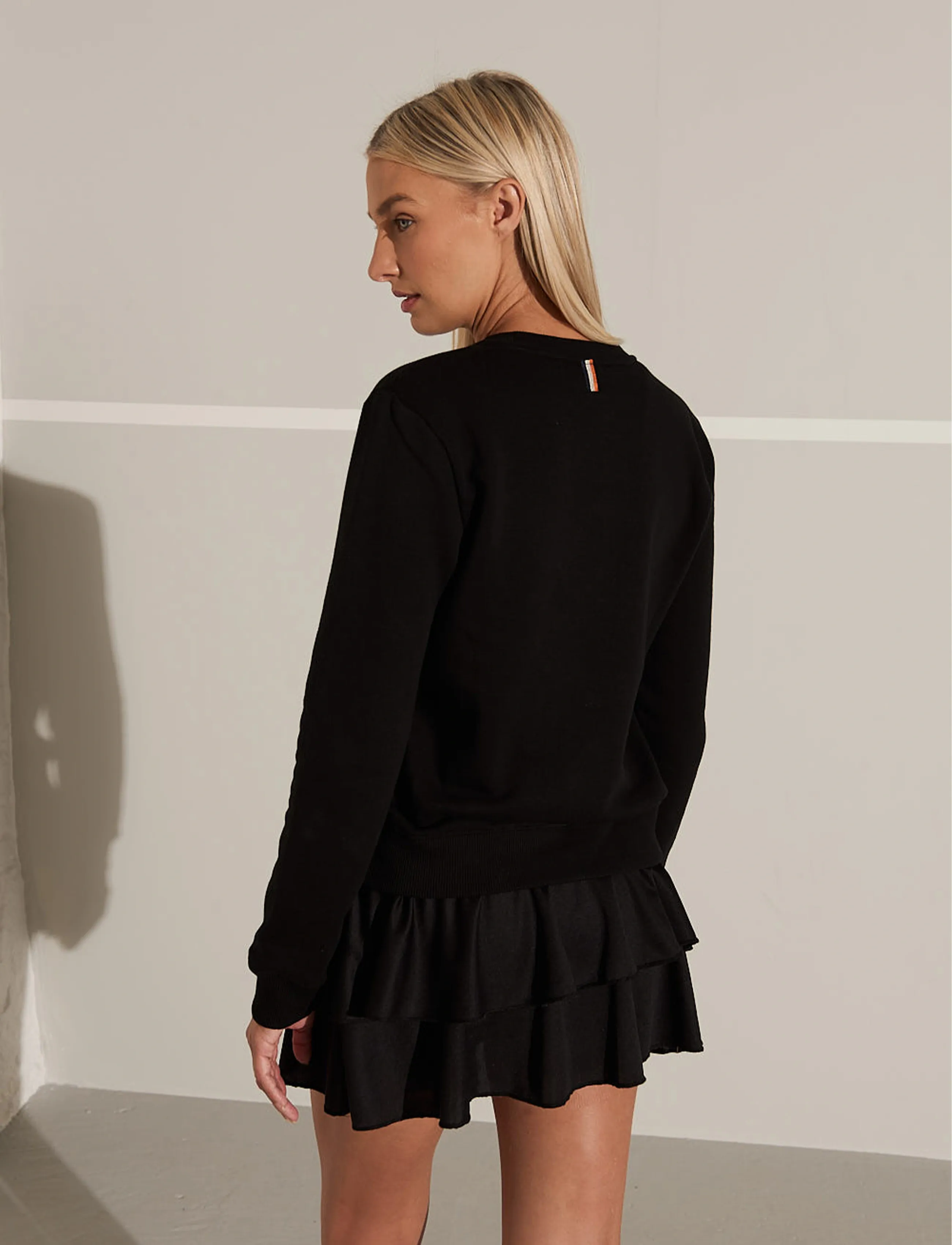 Humbleton - Zoelle Sweatshirt - kvinder - black - 3