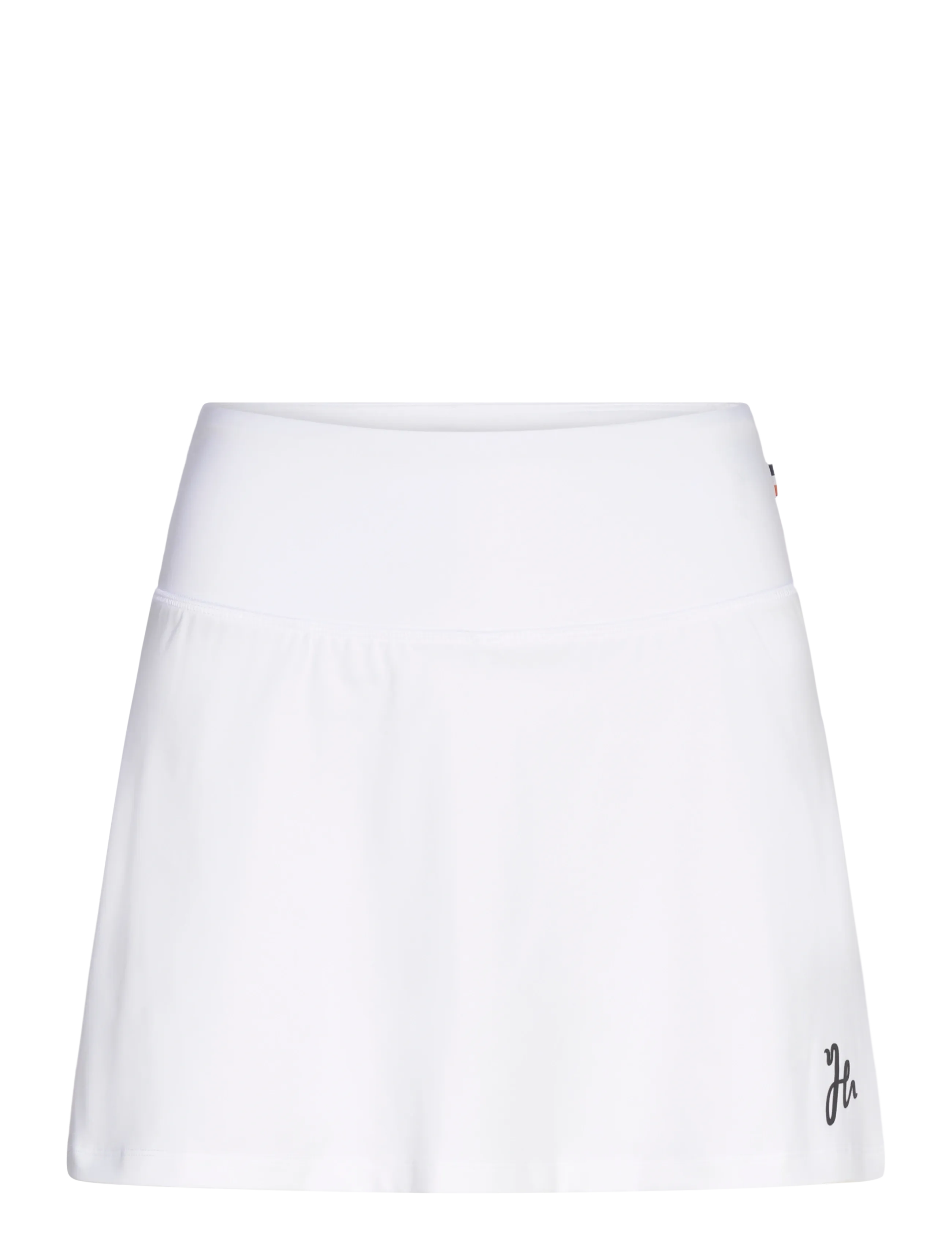 Humbleton Skyla High Waist Skirt - Nederdele - WHITE / white