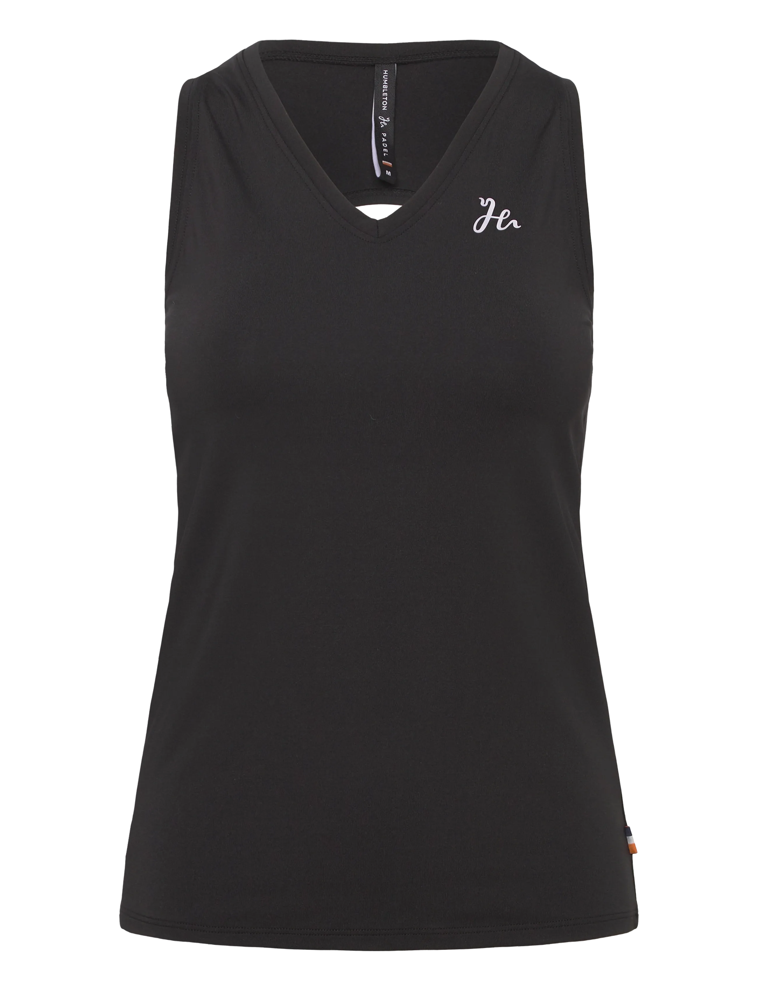 Humbleton Livia V-neck Top - Tops & T-shirts - BLACK / black
