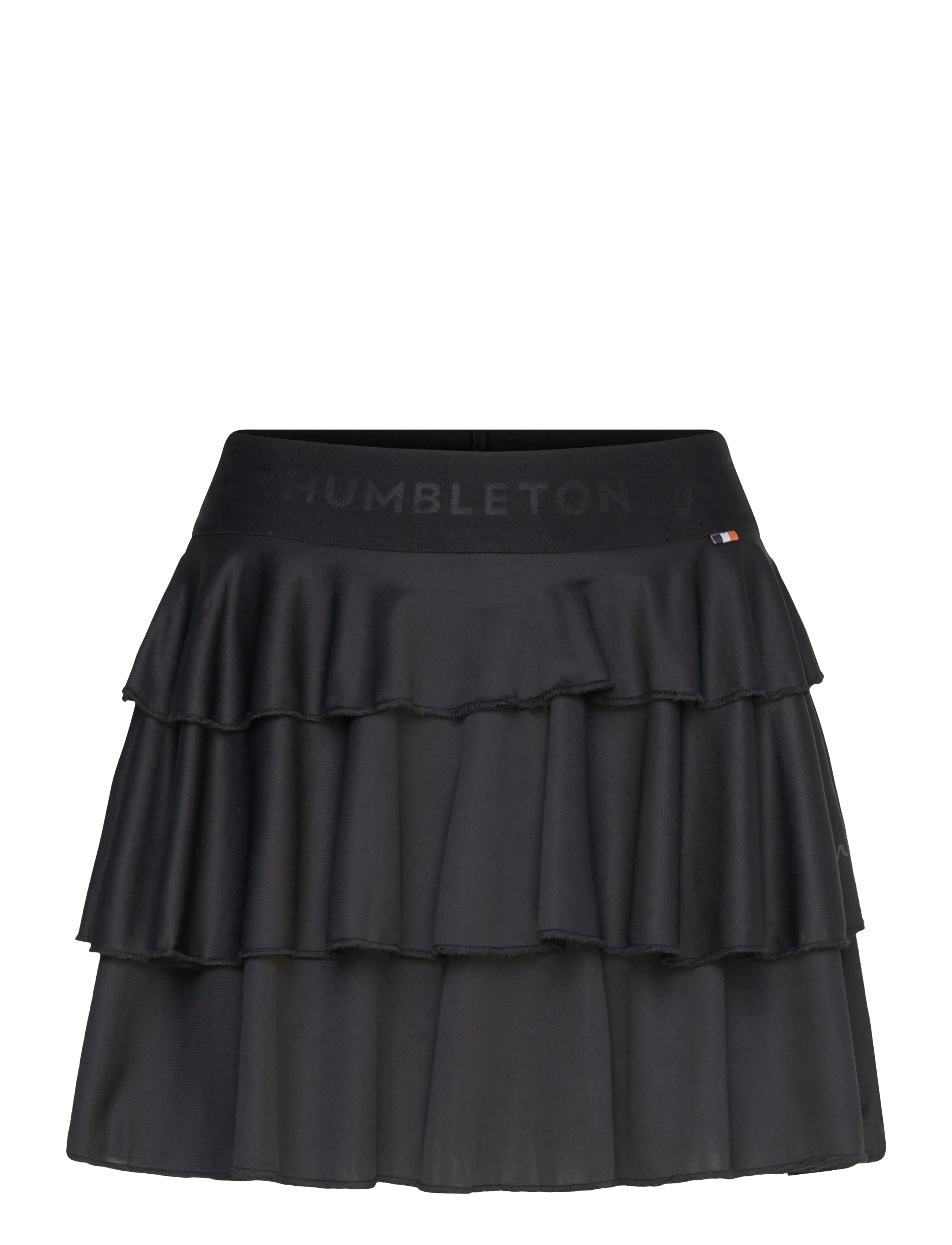 HUMBLETON Sienna Frill Rock Schwarz - XS - Damen