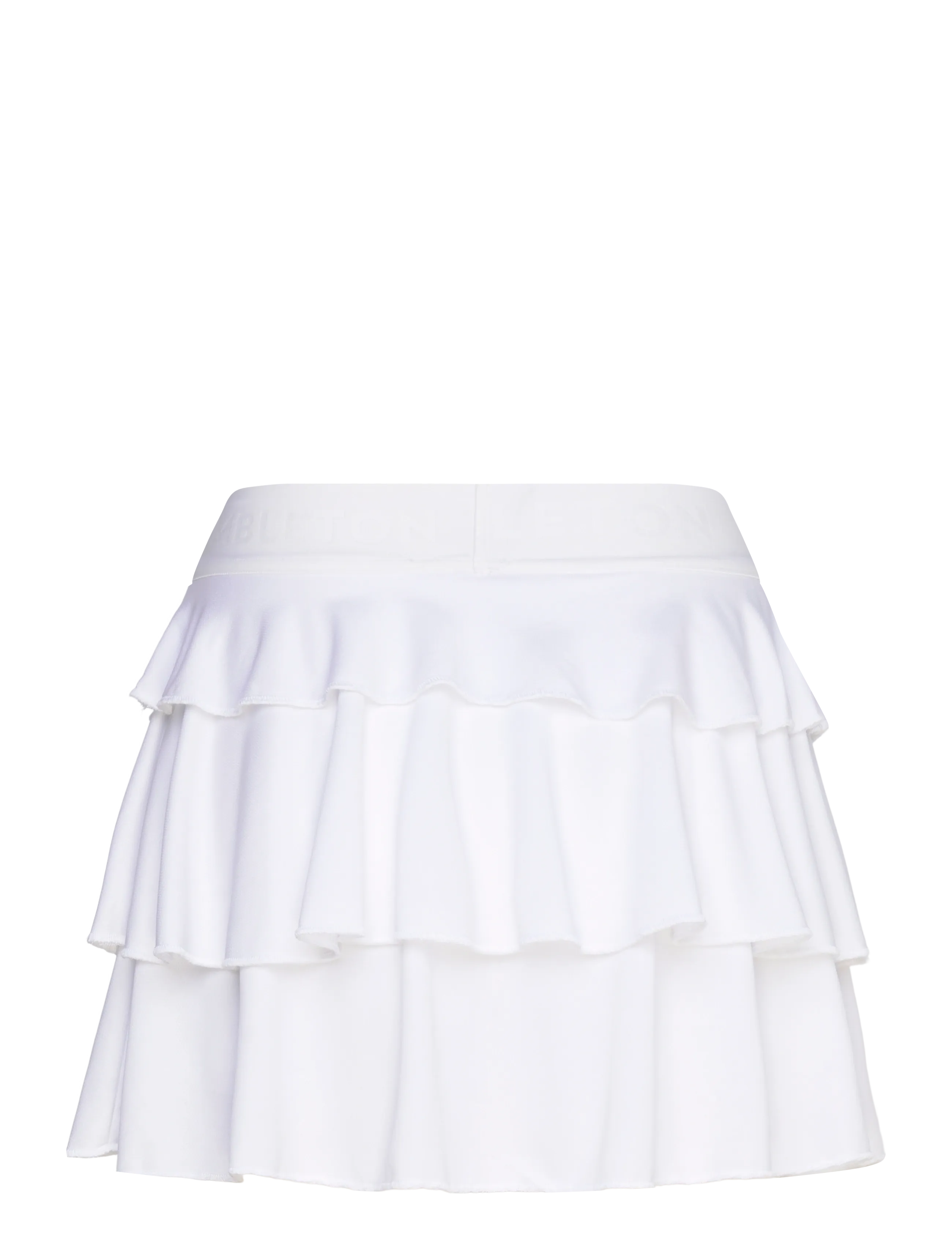 Humbleton - Sienna Frill Skirt - træningsnederdele - white - 2