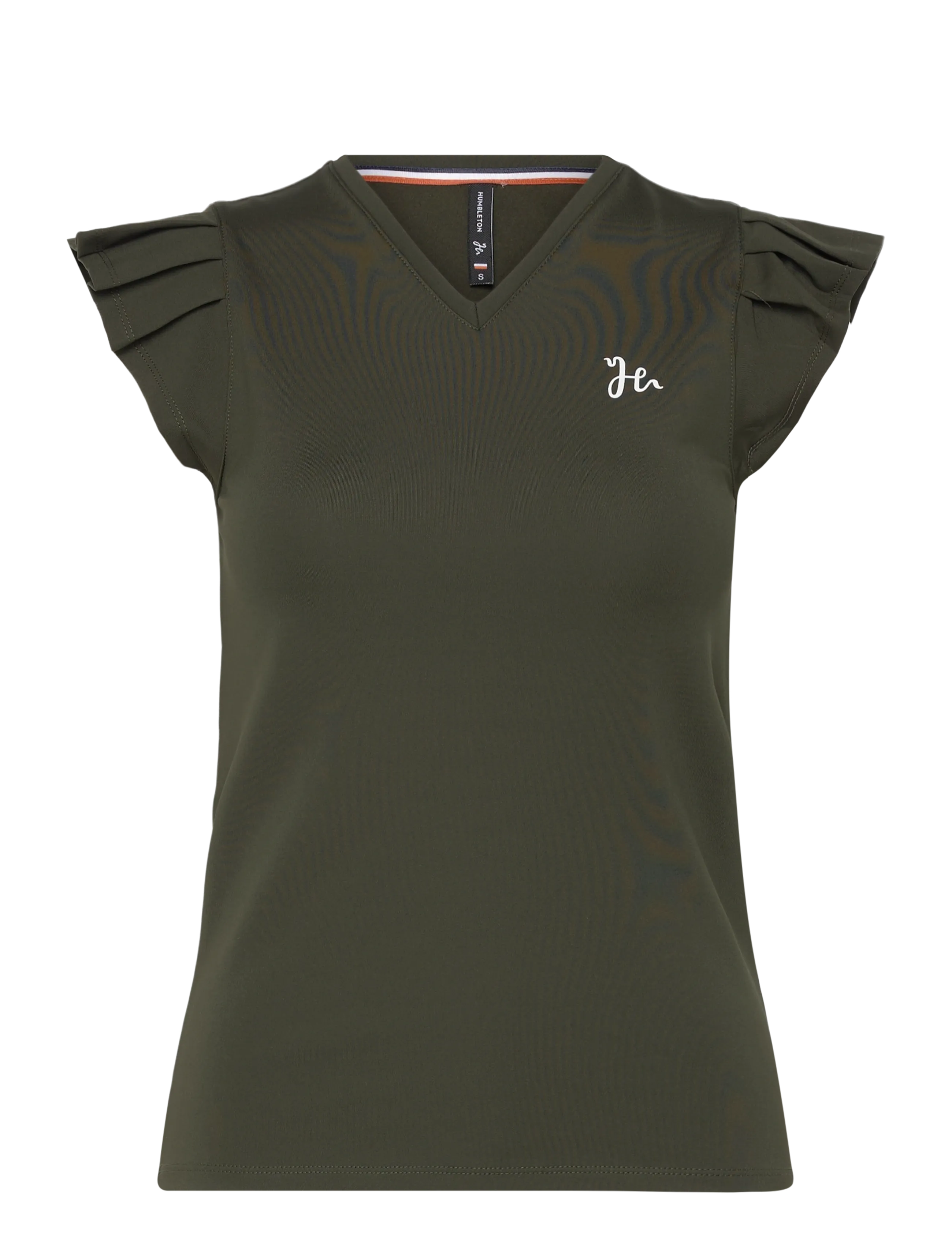 HUMBLETON Frill Oberteil Khaki - XS - Damen