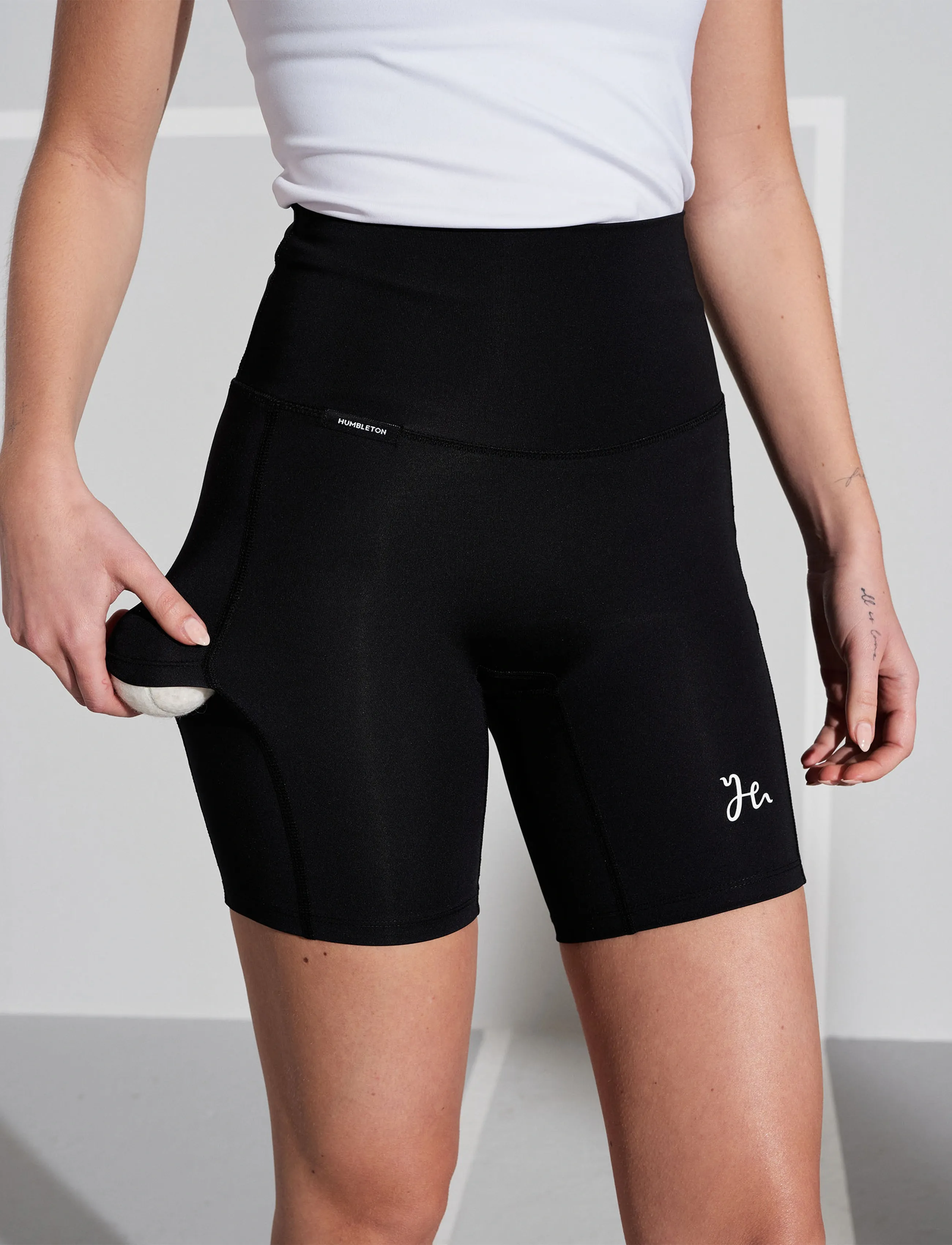 Humbleton - Ava Biker - træningsshorts - black - 4