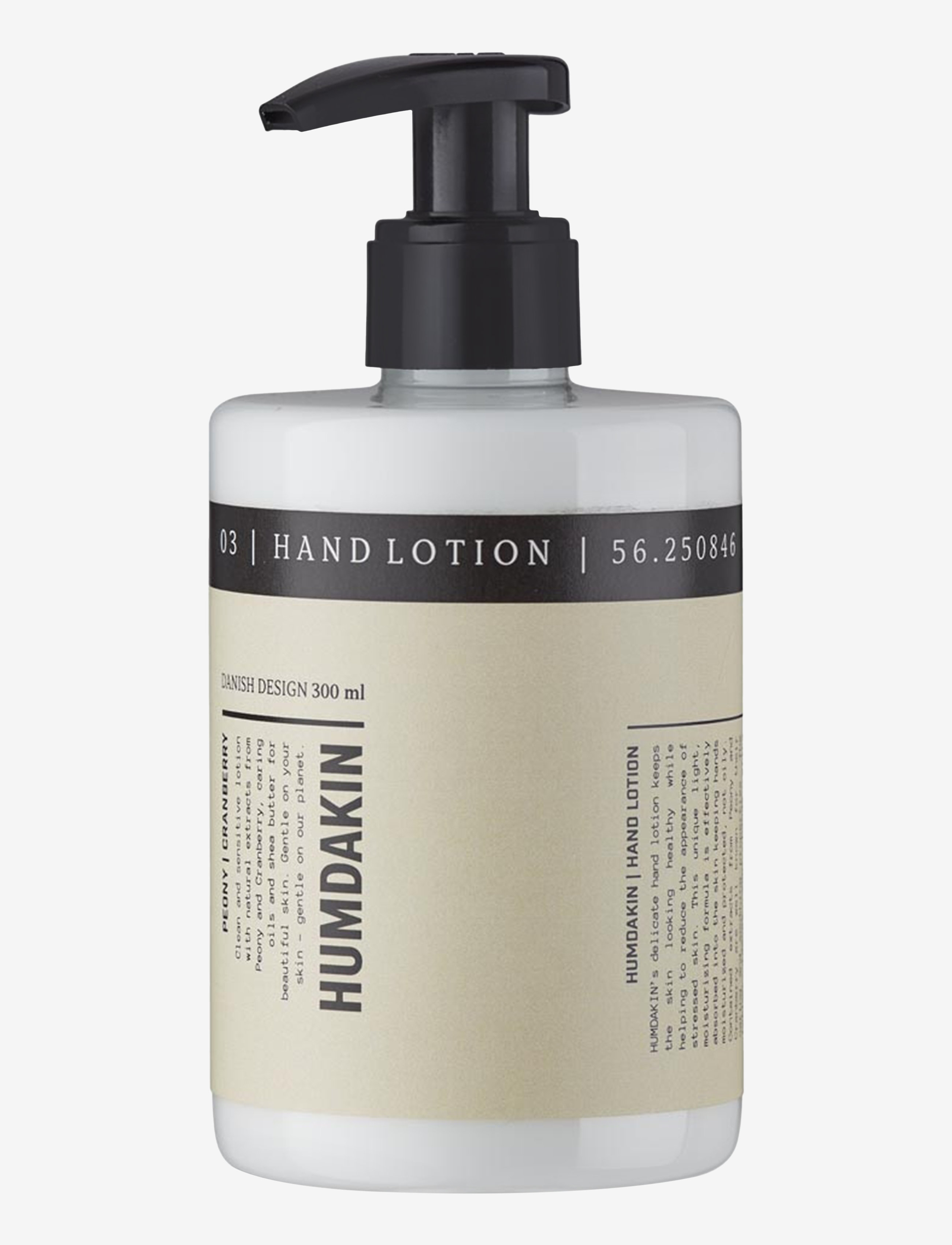 Humdakin 03 Hand Lotion Peony & Cranberry, Hand Creme, Nude, Str: 300 ML