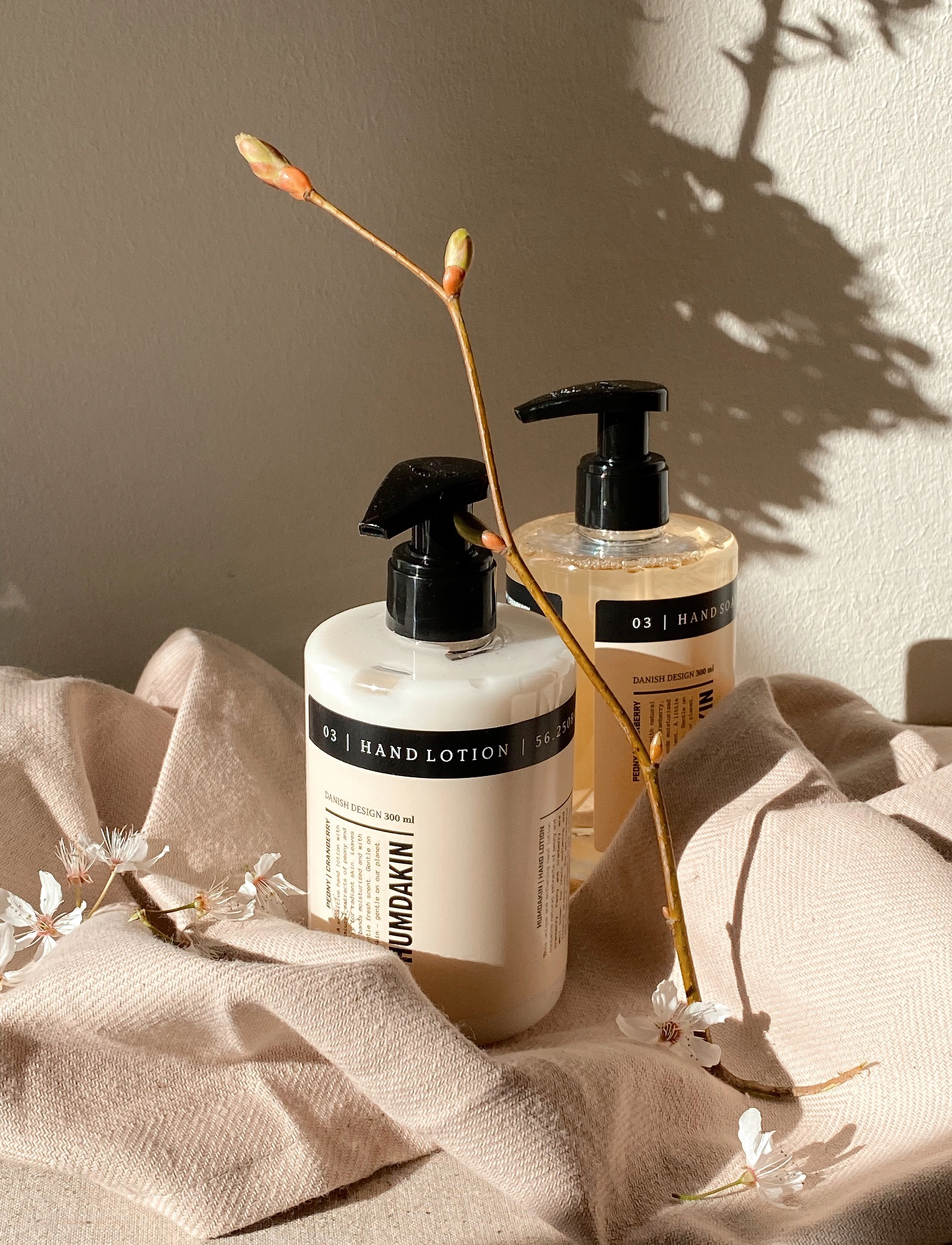 Humdakin 03 Hand Lotion Peony & Cranberry, 300 ml, Care, Nackt - Cream, Beauty