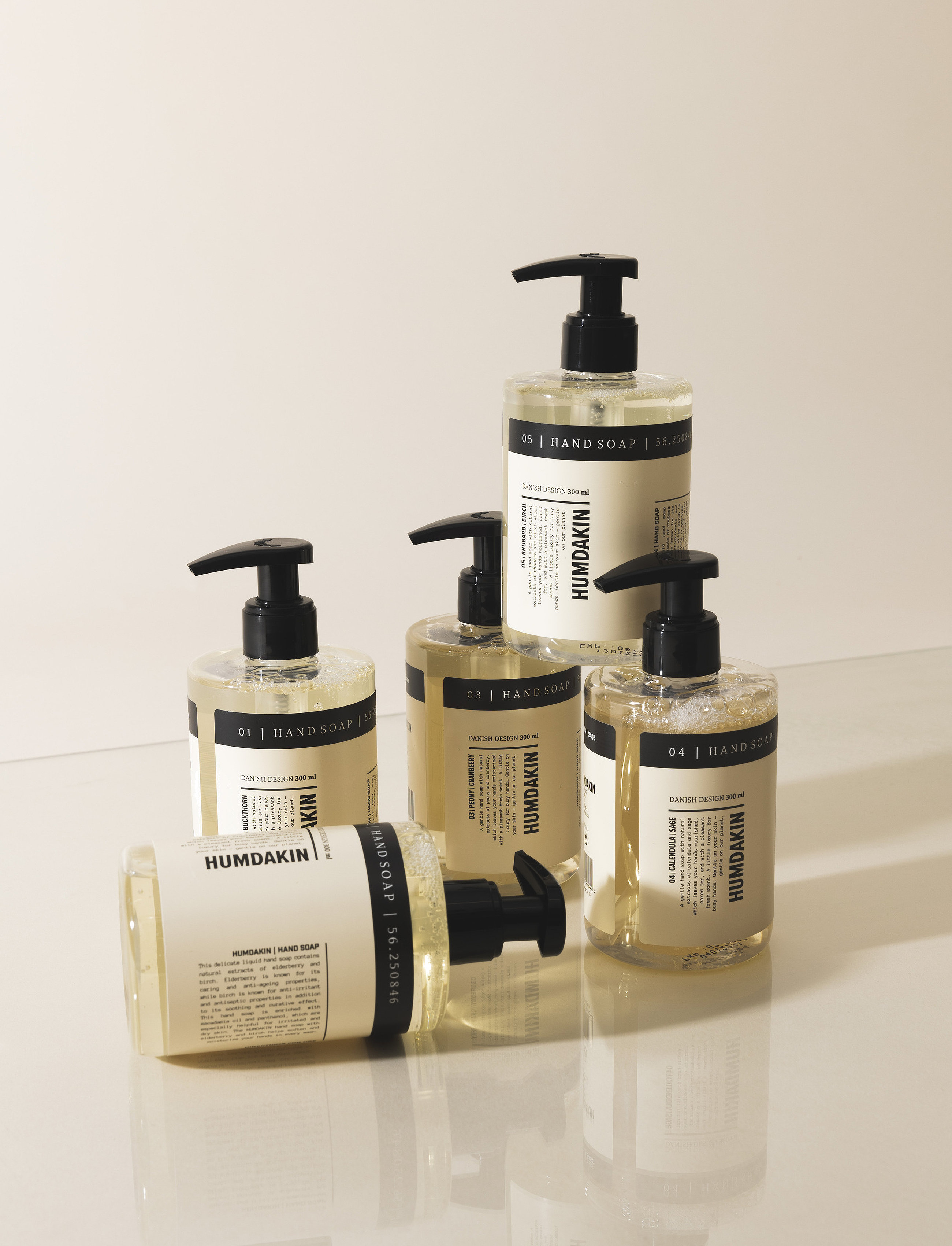 Humdakin - 02 Hand Soap - Elderberry & Birch - flytande tvål - natural - 3