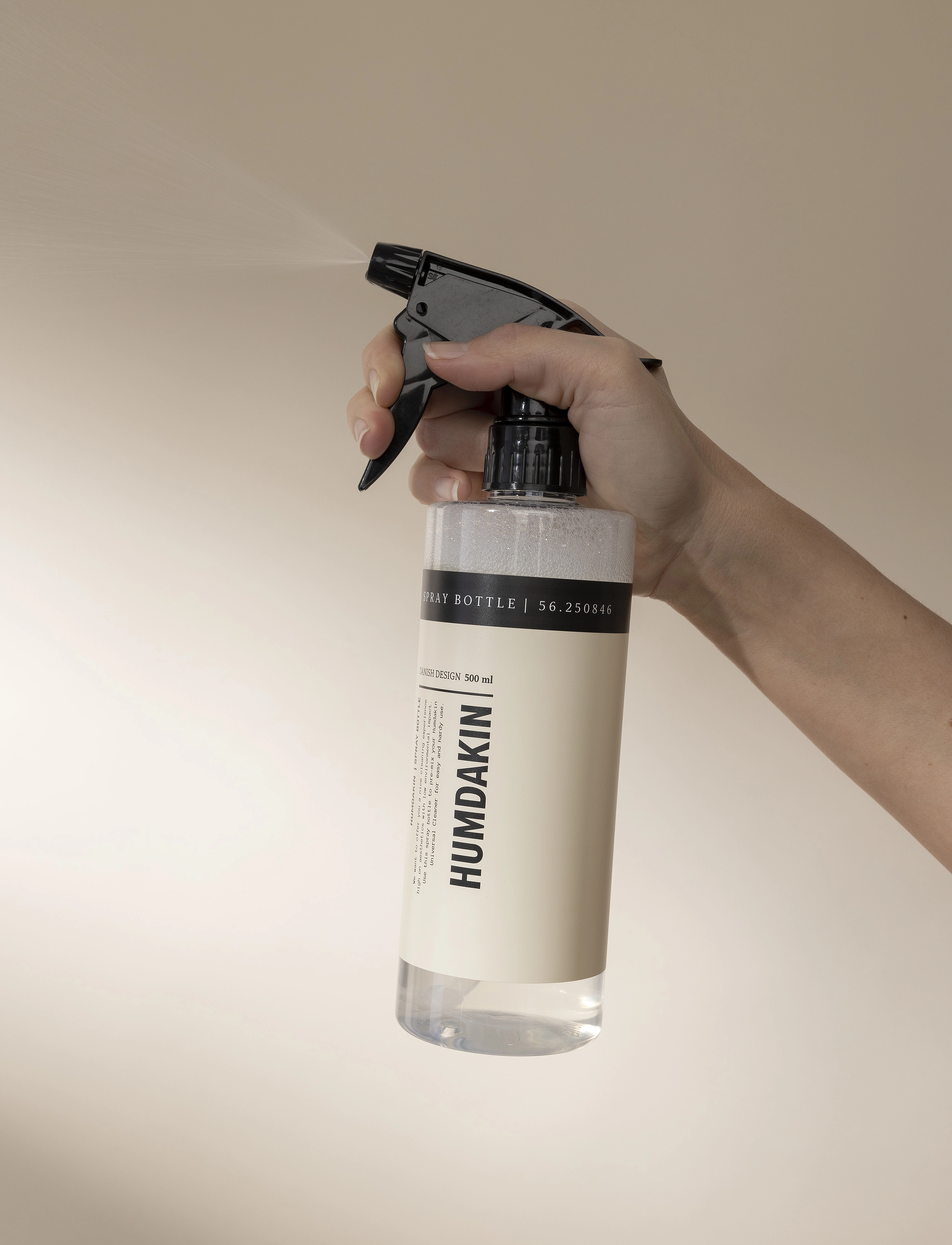 Humdakin Spray Bottle, 500 ml, Nude, Vask Og Rengøring > Rengøring, Unisex