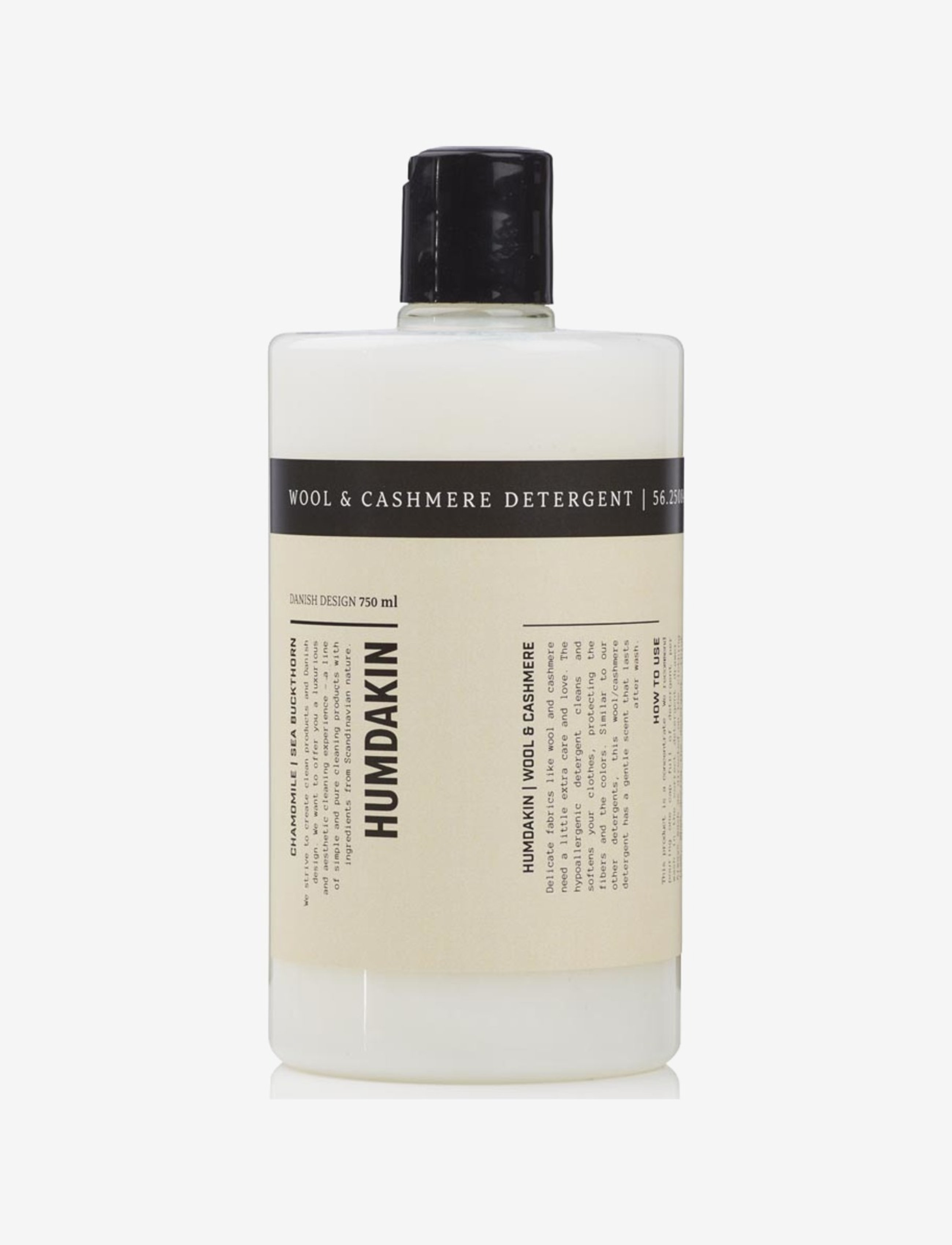 Humdakin 01 Wool & Cashmere Detergent, Vasketøj, Nude, Str: 750 ML
