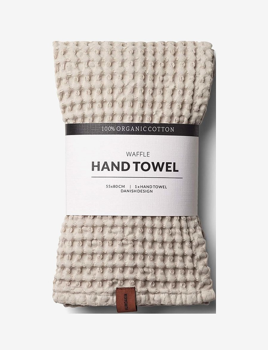 Humdakin - Waffle Hand Towel - nach preis einkaufen - light stone - 1
